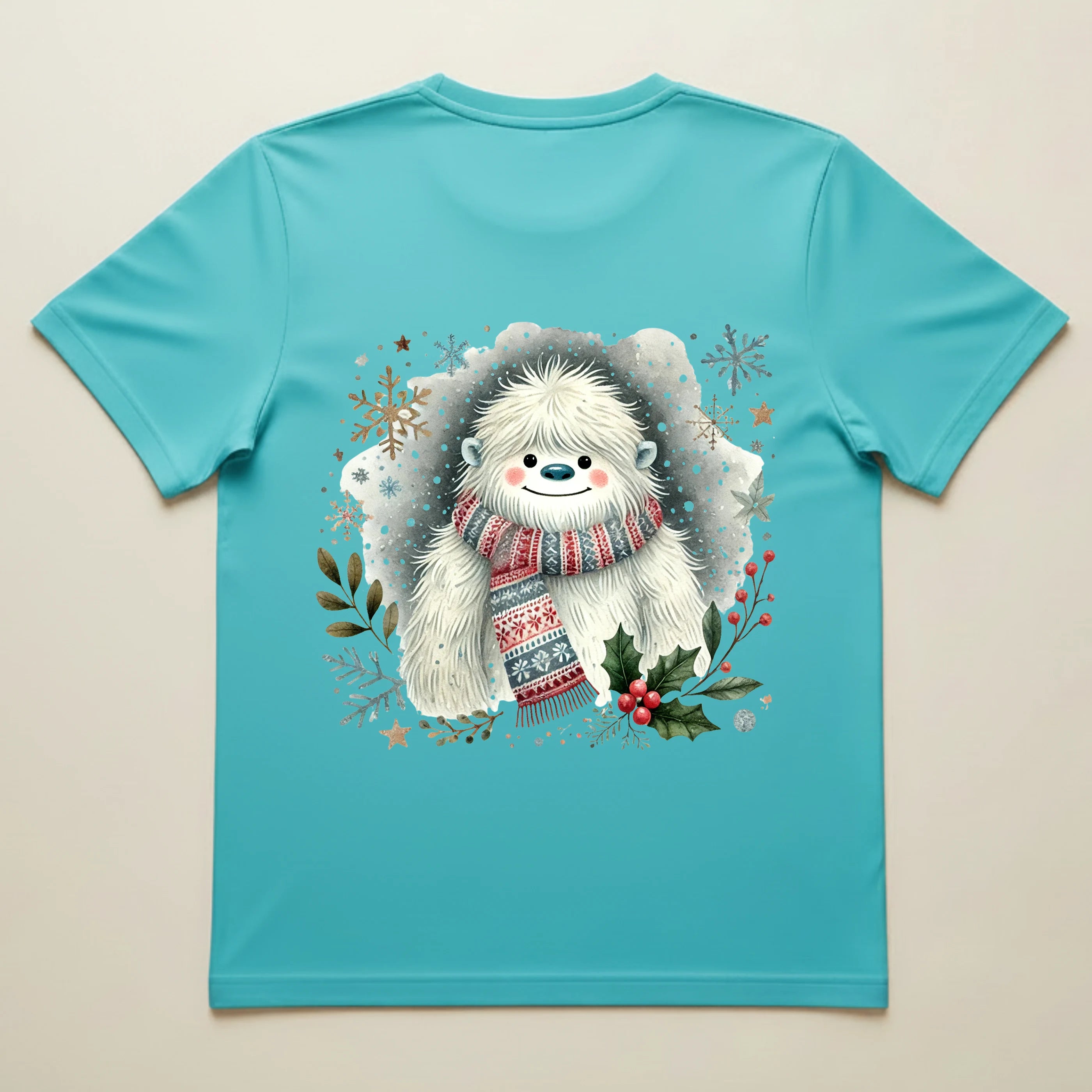 Bio T-Shirt Unisex Yeti Schneekönig