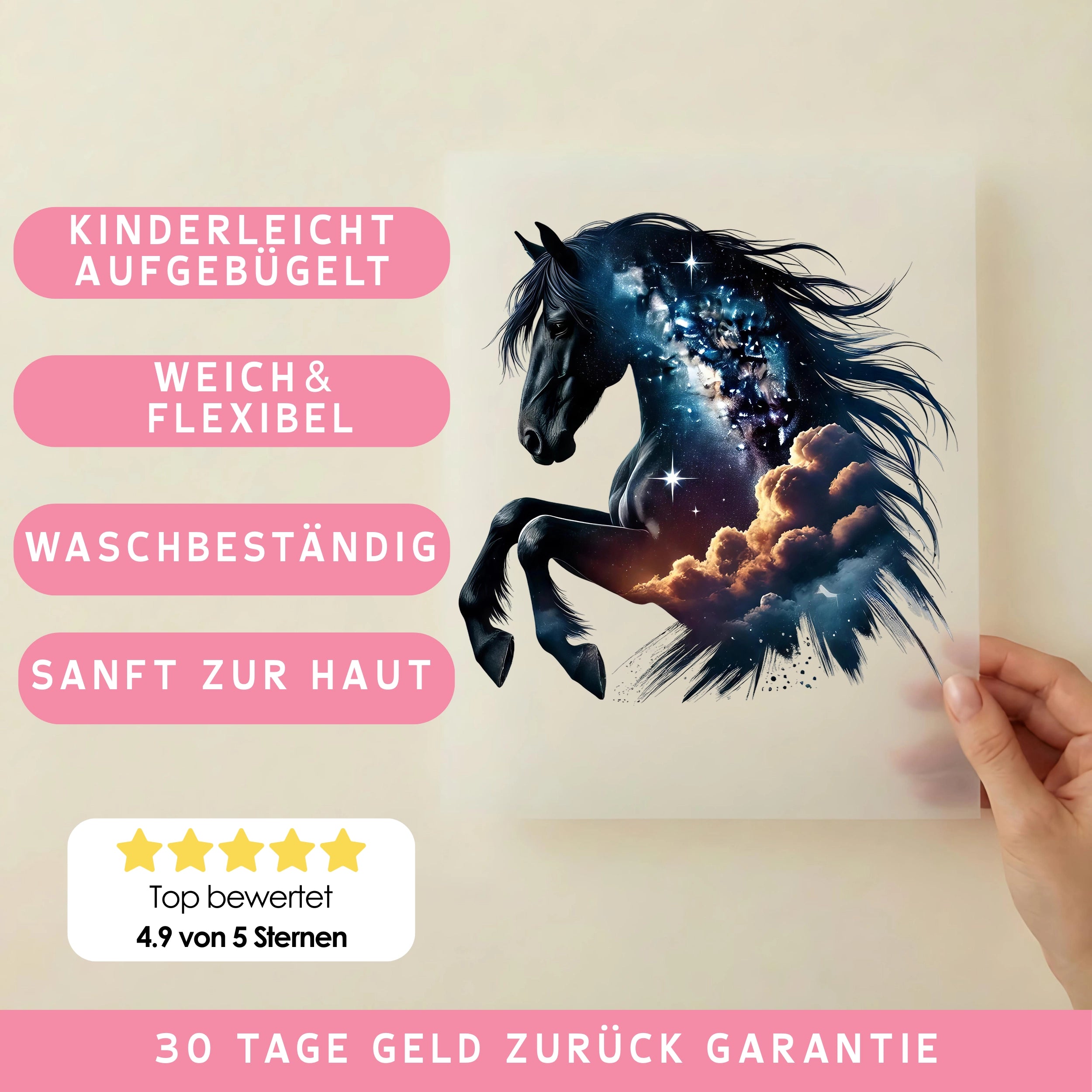 Bügelbild Pferd Magic Majestic