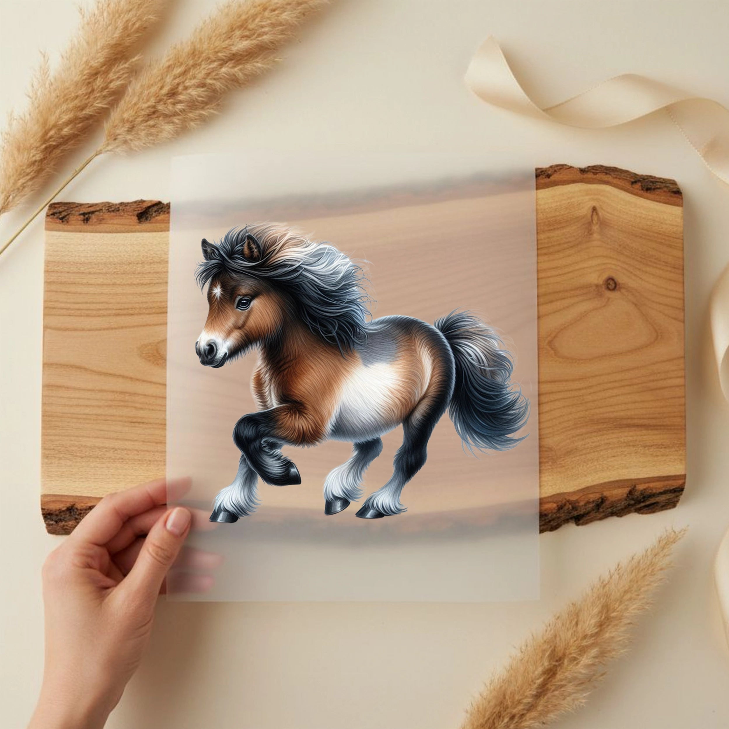 Bügelbild Shetland Pony