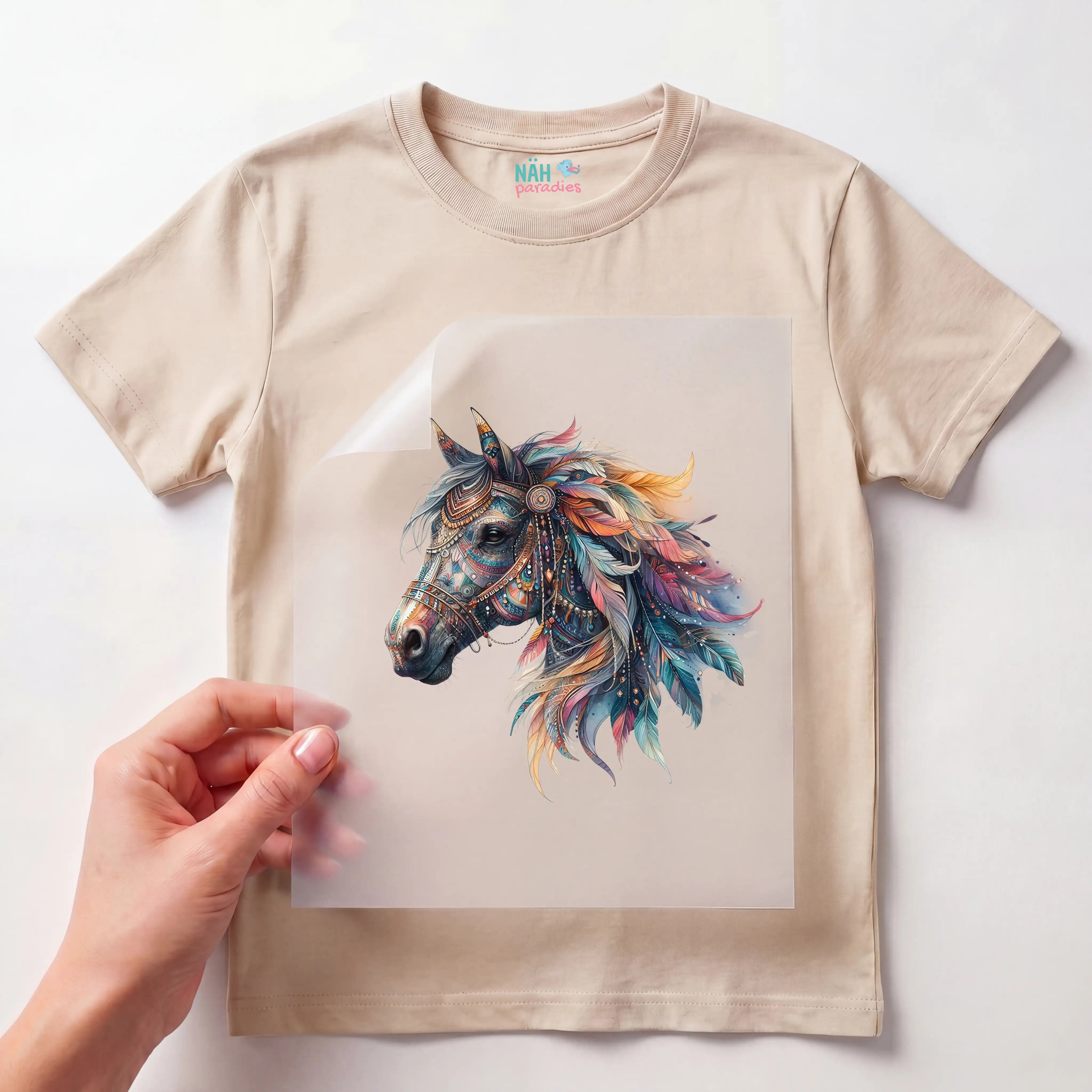 Bügelbild Boho Pferd Mystic Dream