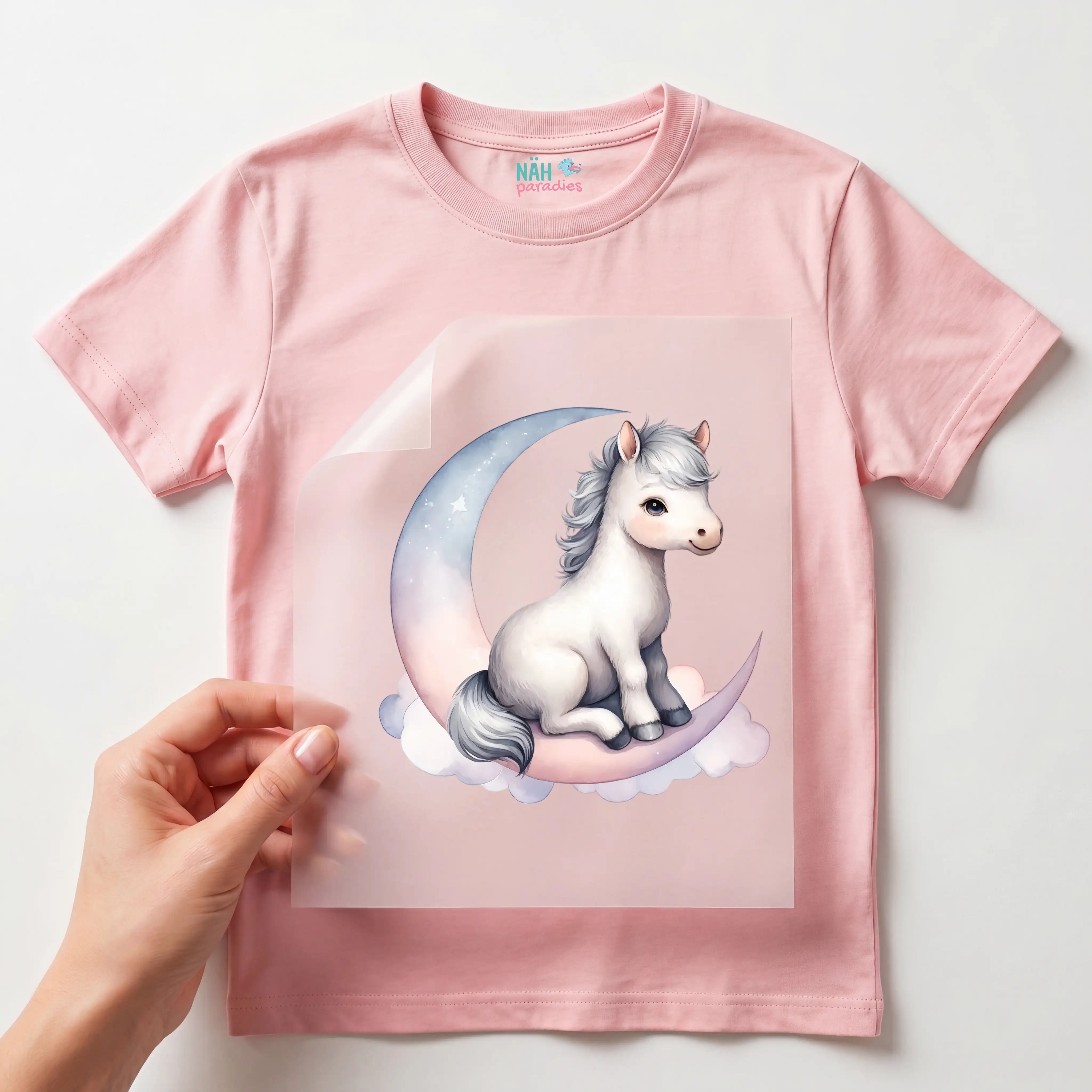Bügelbild Mondpony Träumerei