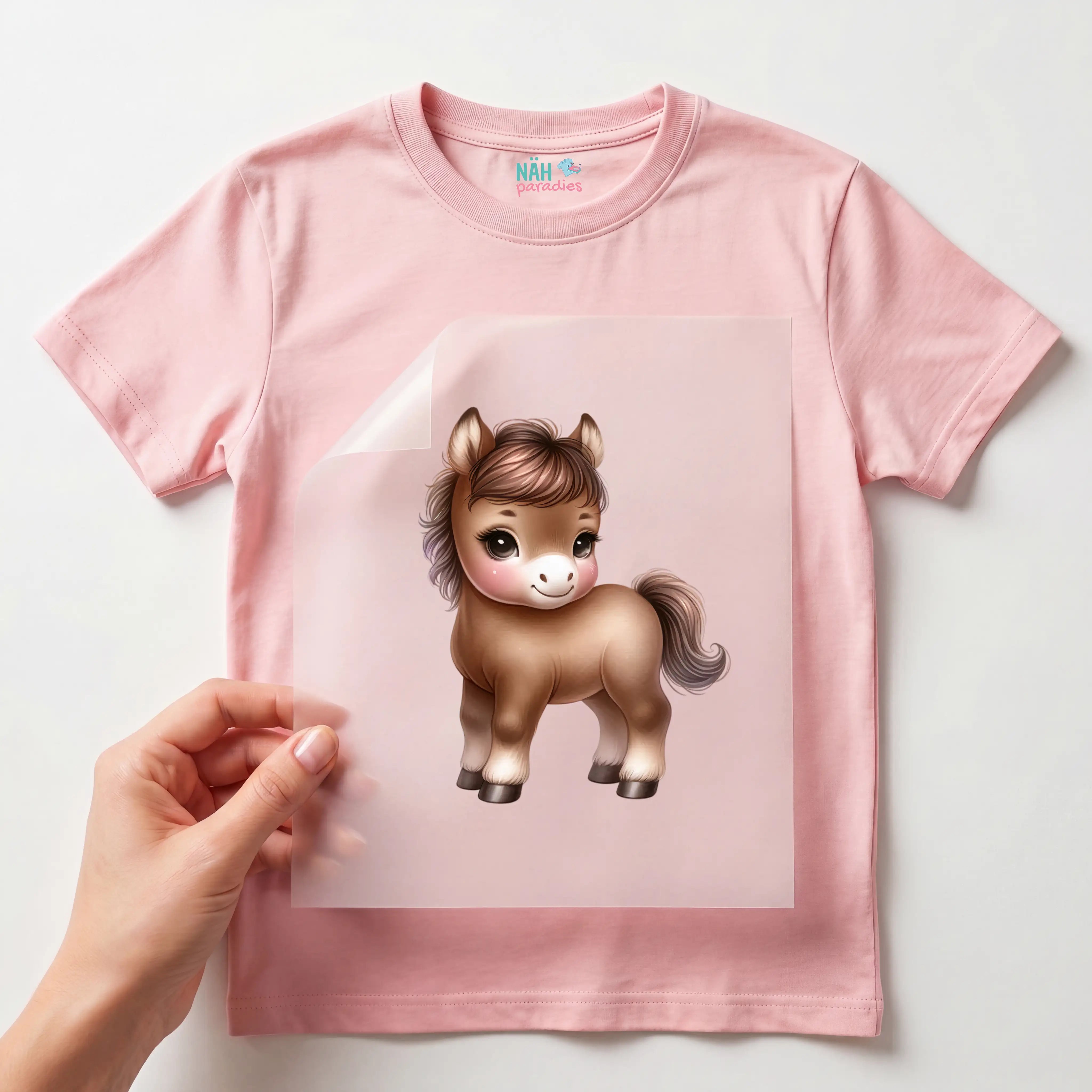 Bügelbild Pony Lisa