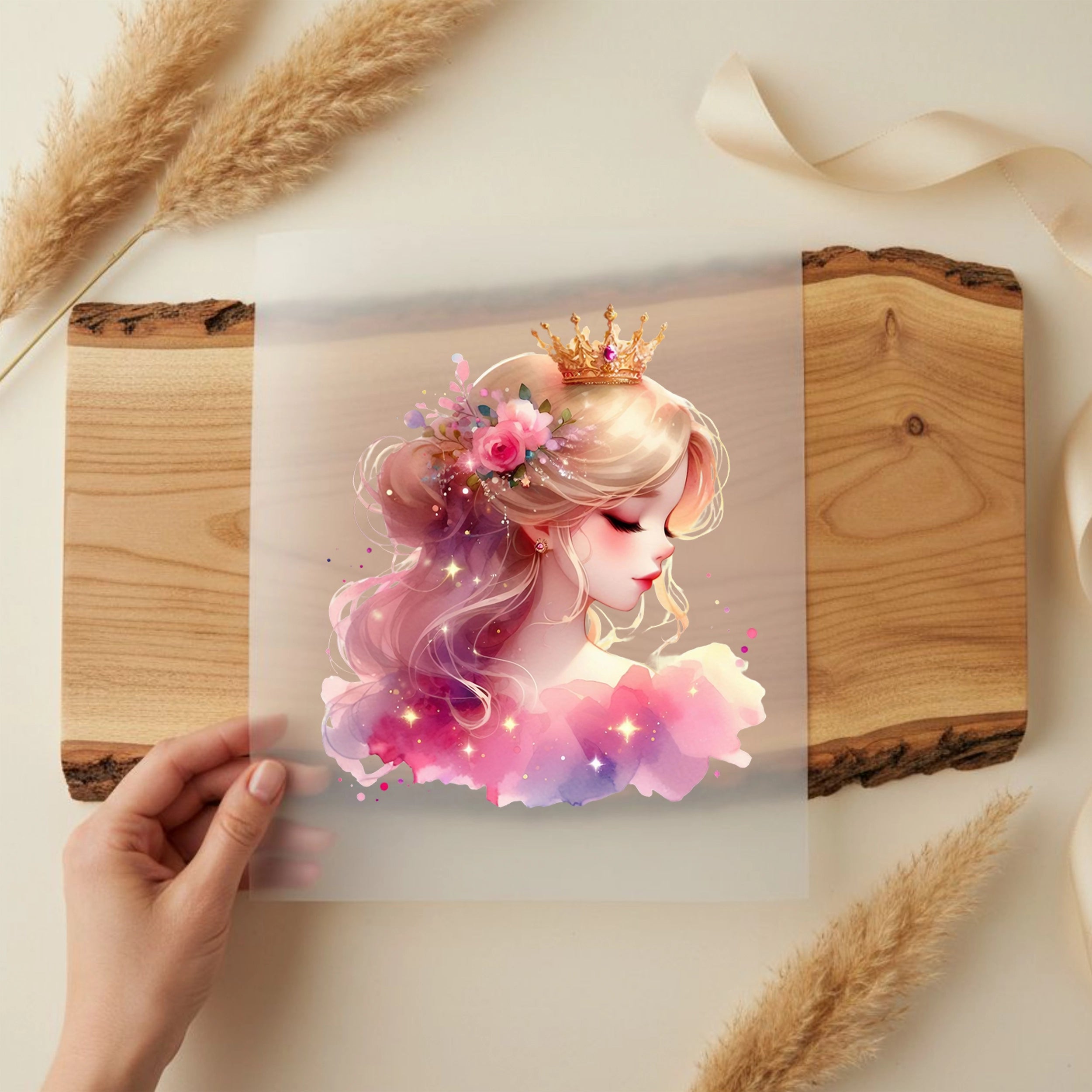 Bügelbild Lilia Pastellträumerin