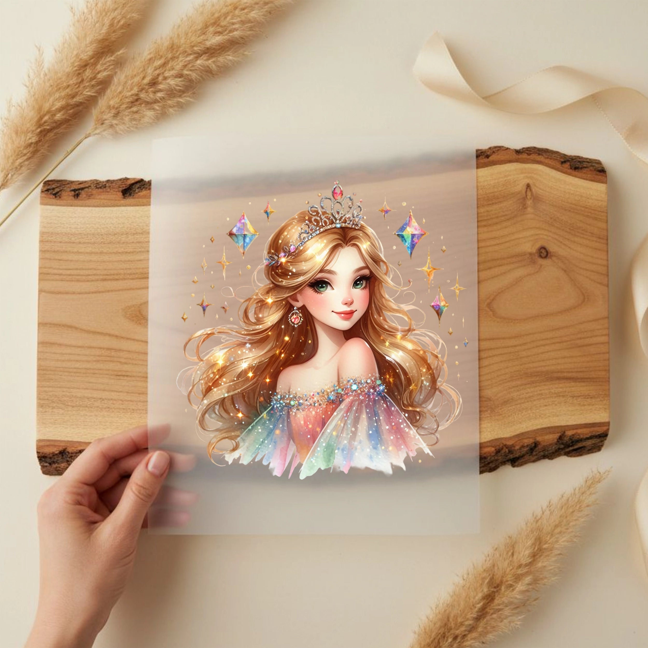 Bügelbild Prinzessin Elina – Glanz der Sternennacht