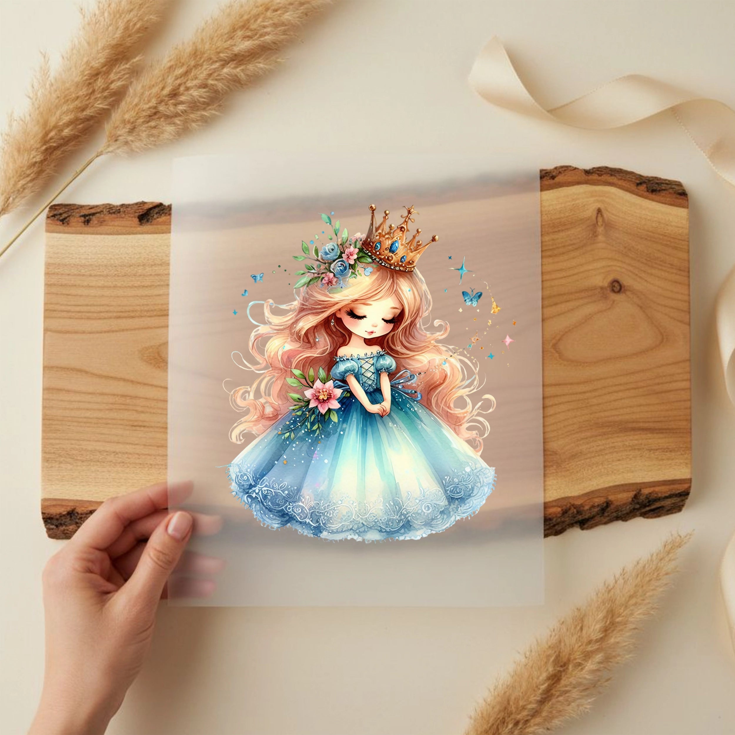 Bügelbild Prinzessin Märchenpracht