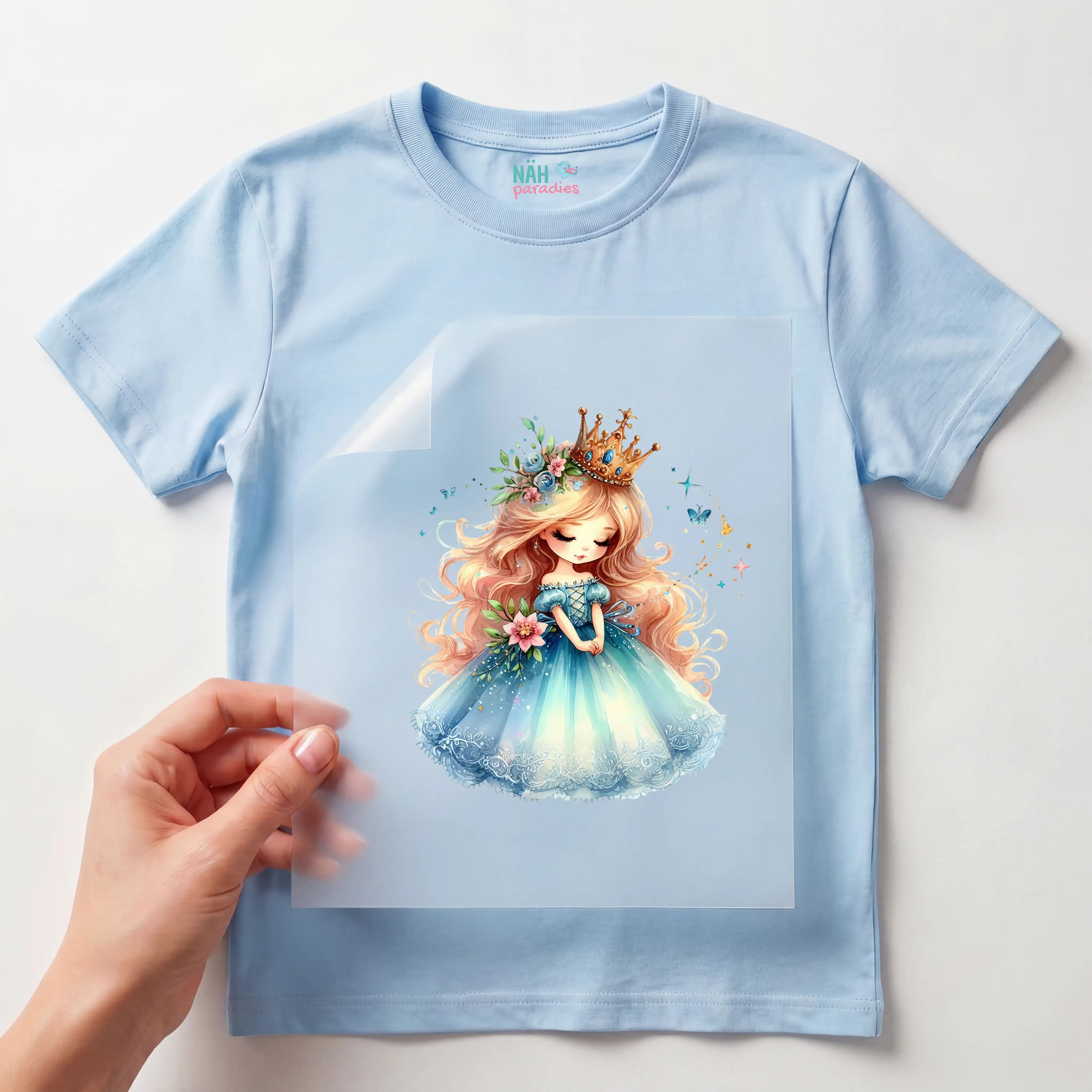 Bügelbild Prinzessin Märchenpracht