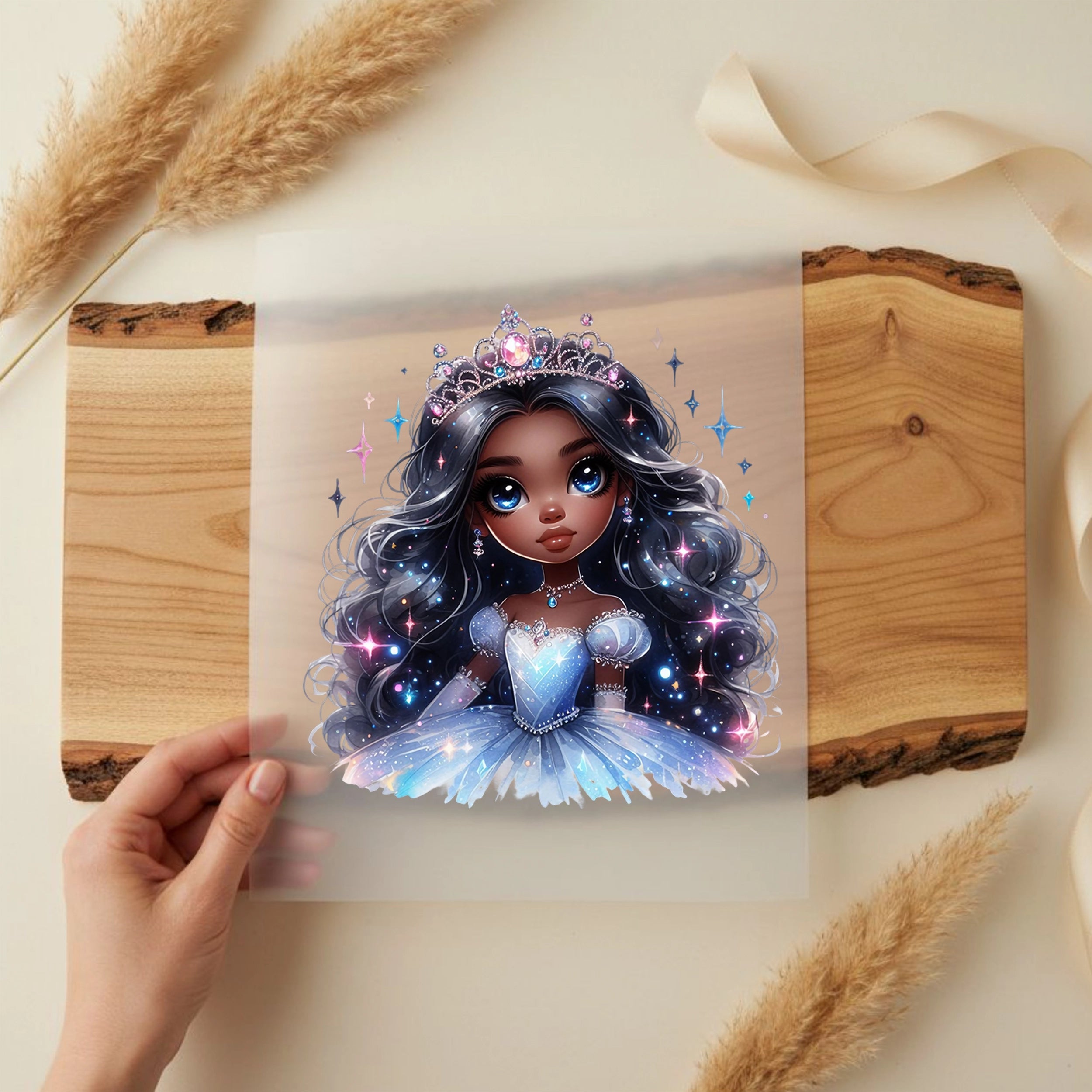 Bügelbild Prinzessin Traumkristall