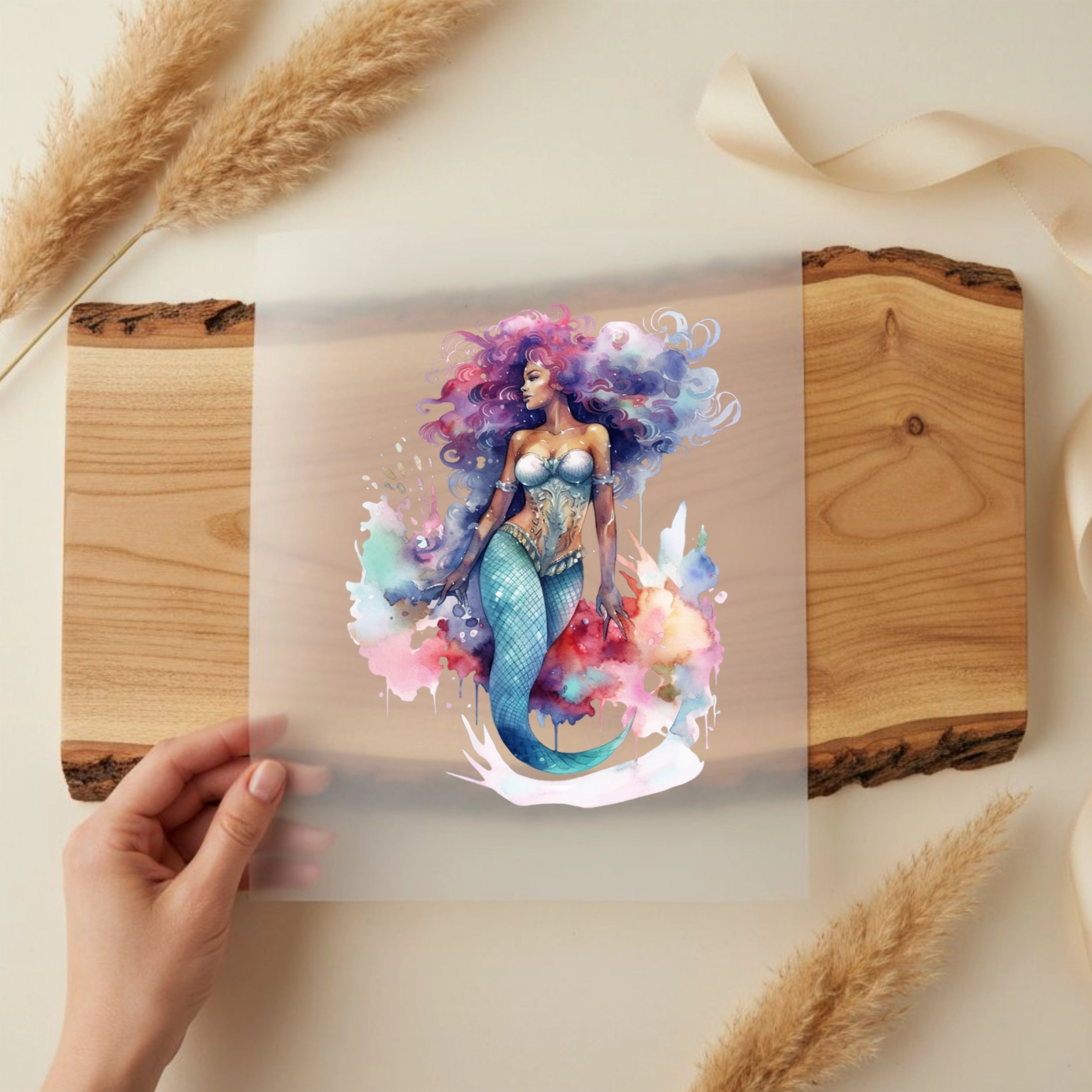 Bügelbild Meerjungfrau Coralie