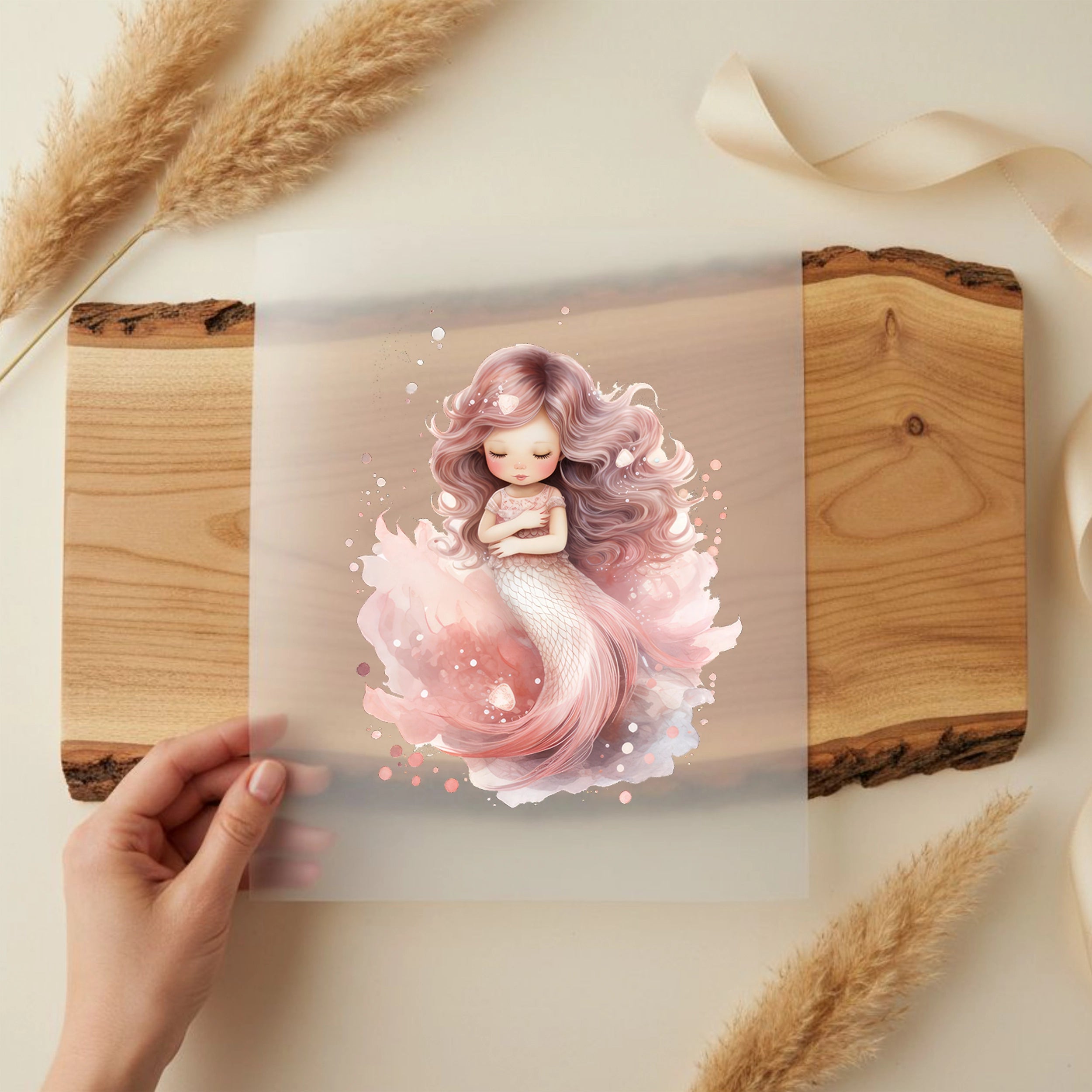 Bügelbild Meerjungfrau Alina