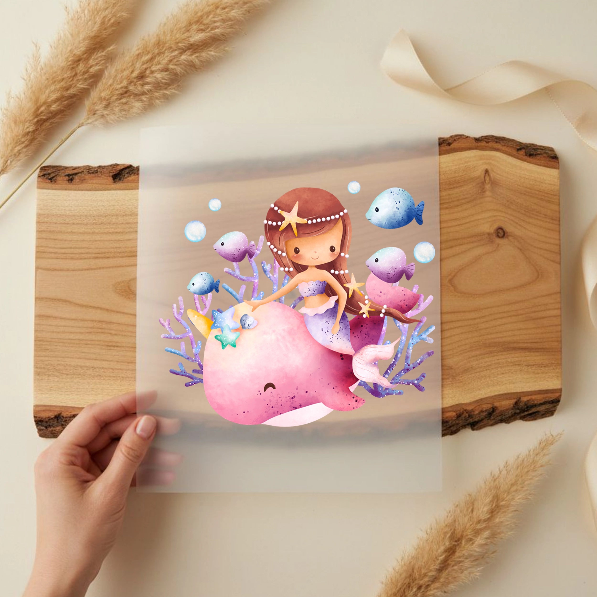 Bügelbild Meerjungfrau Lilara