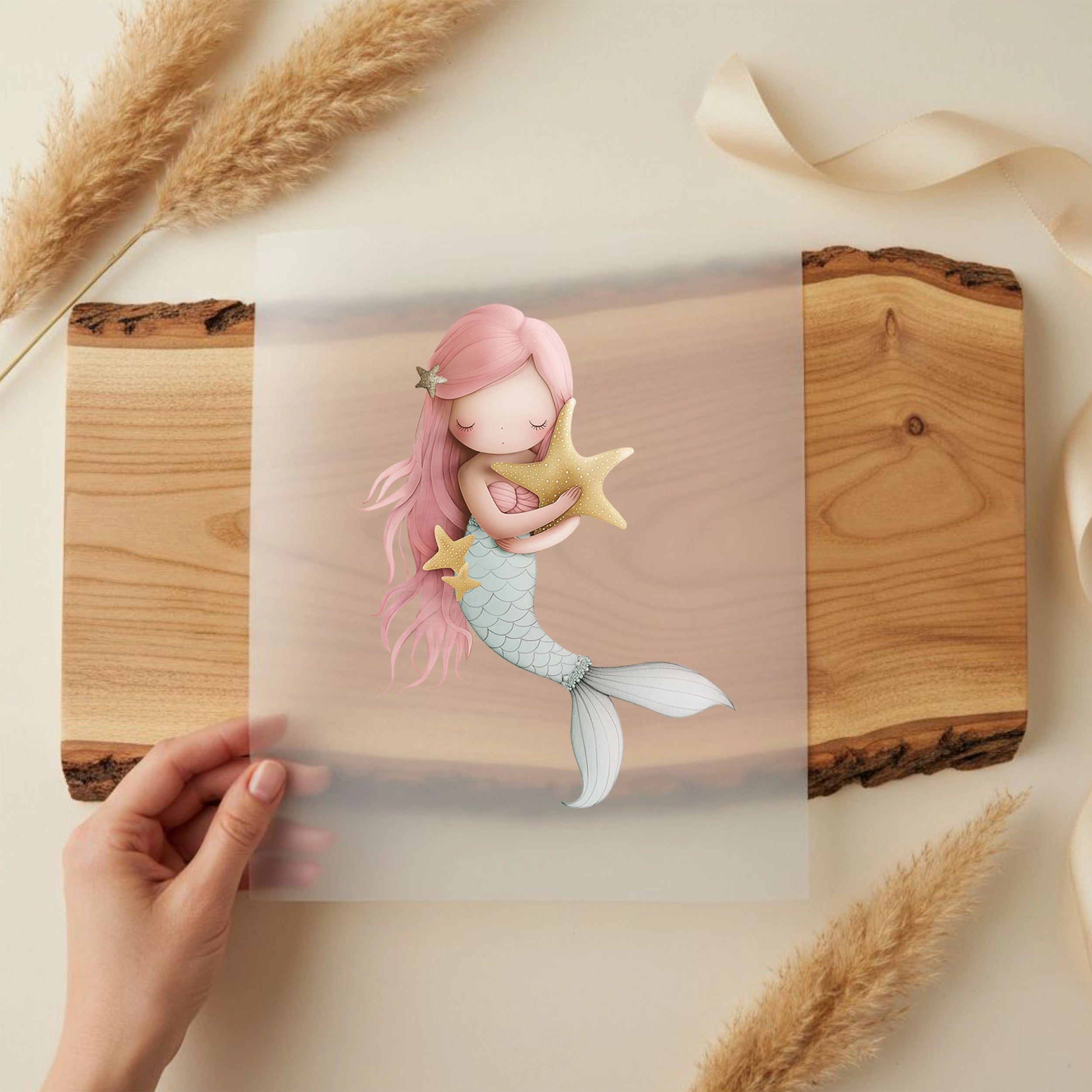 Bügelbild Meerjungfrau Aquaria