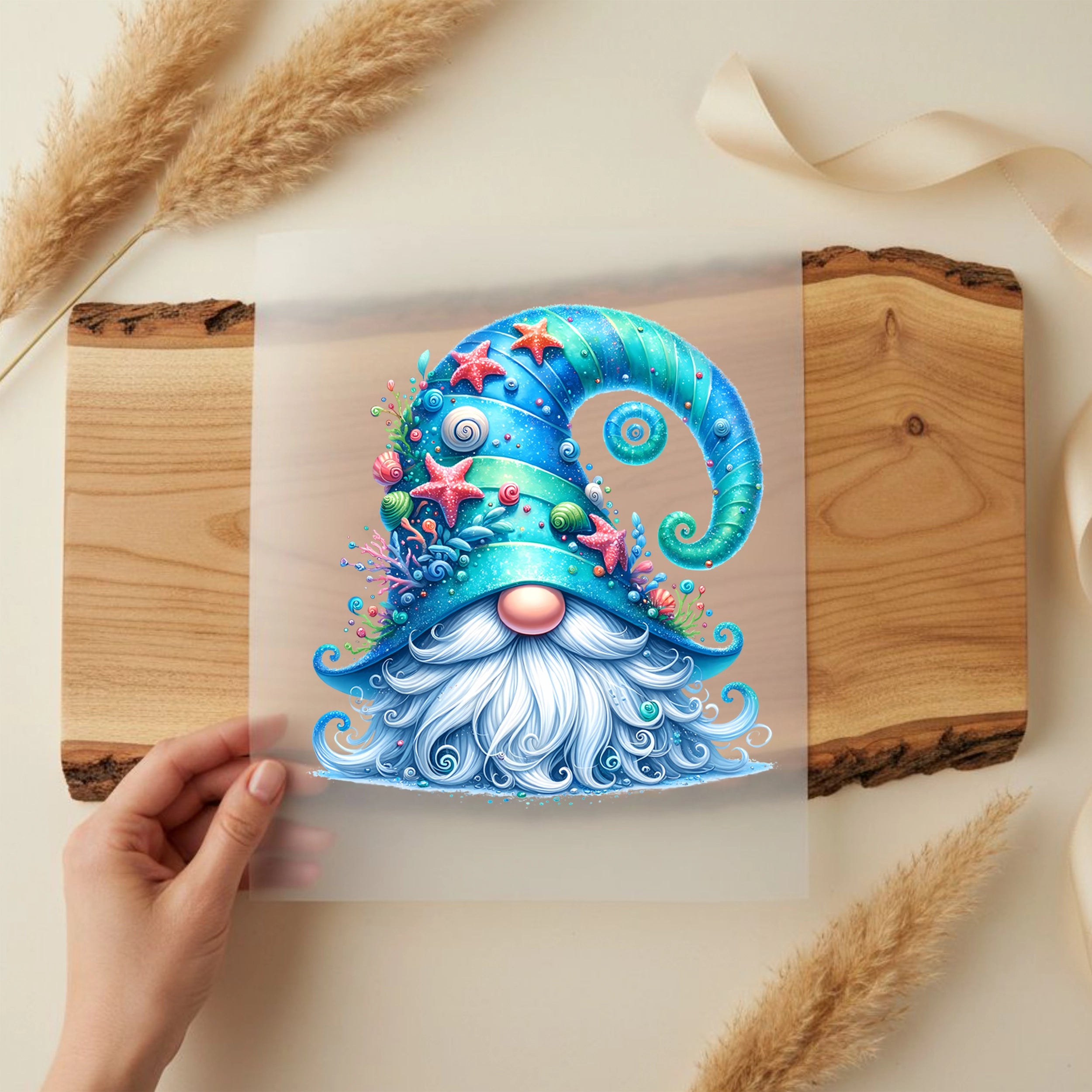 Bügelbild Wichtel aus der Tiefsee