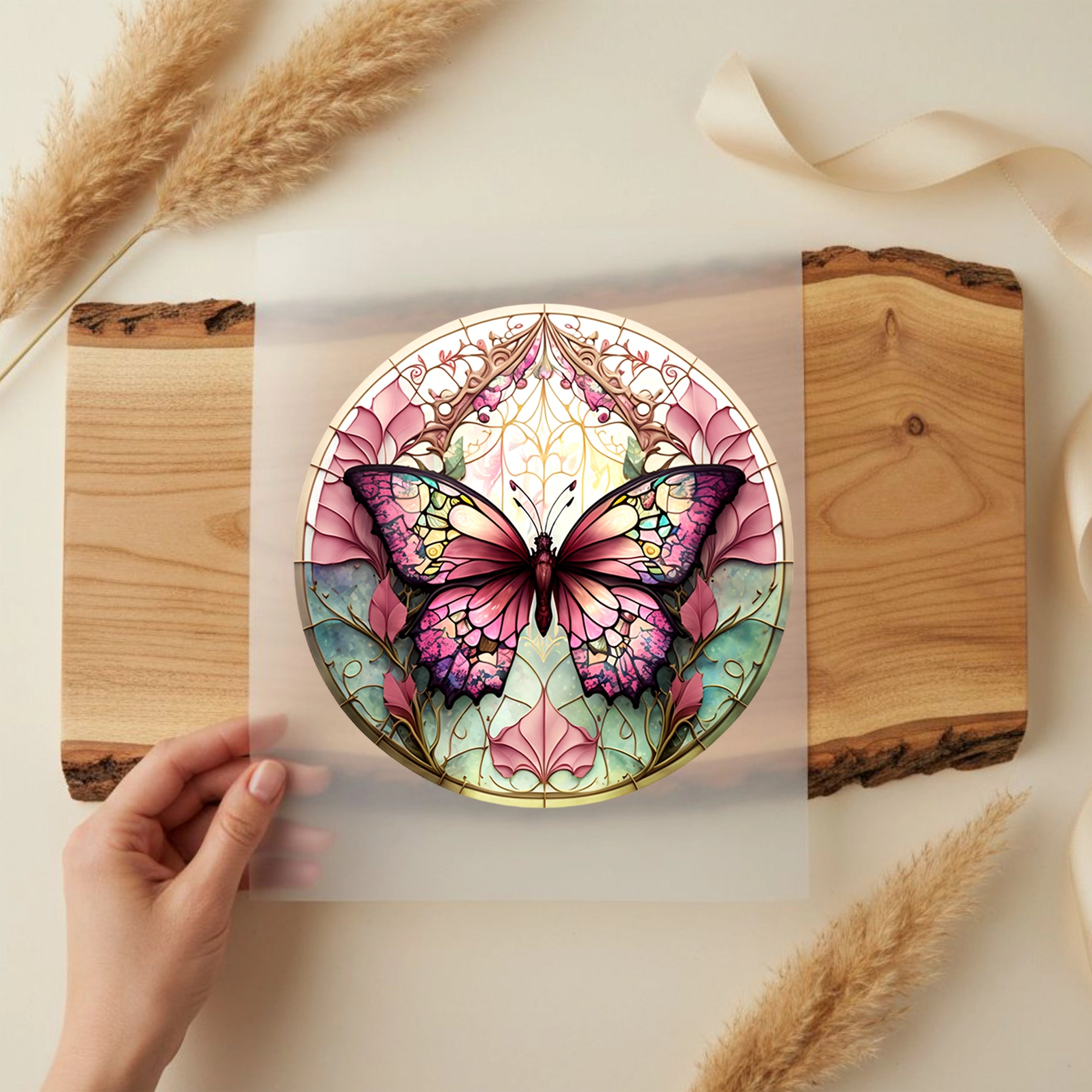 Bügelbild Schmetterling Seraphina