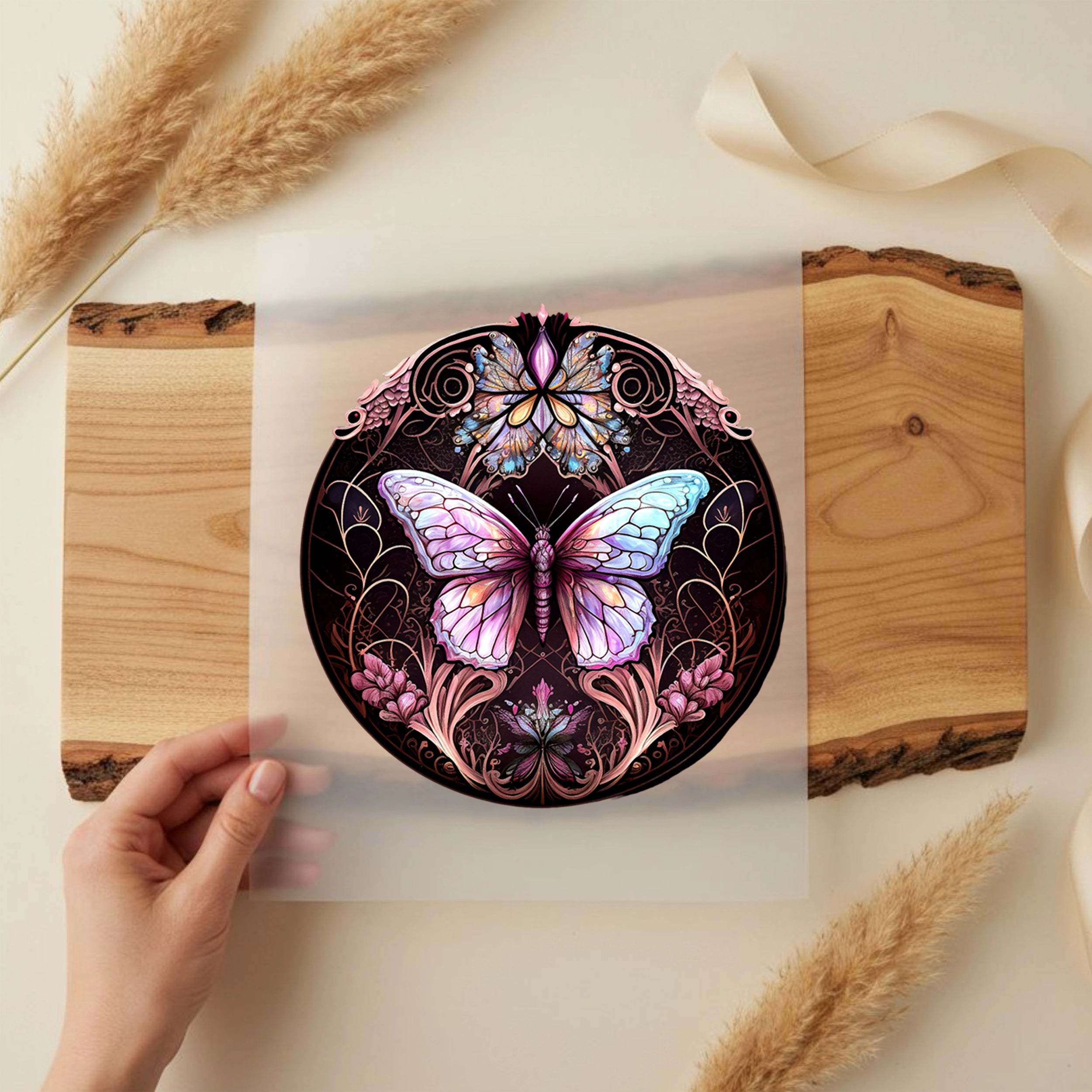 Bügelbild Schmetterling Twinkle