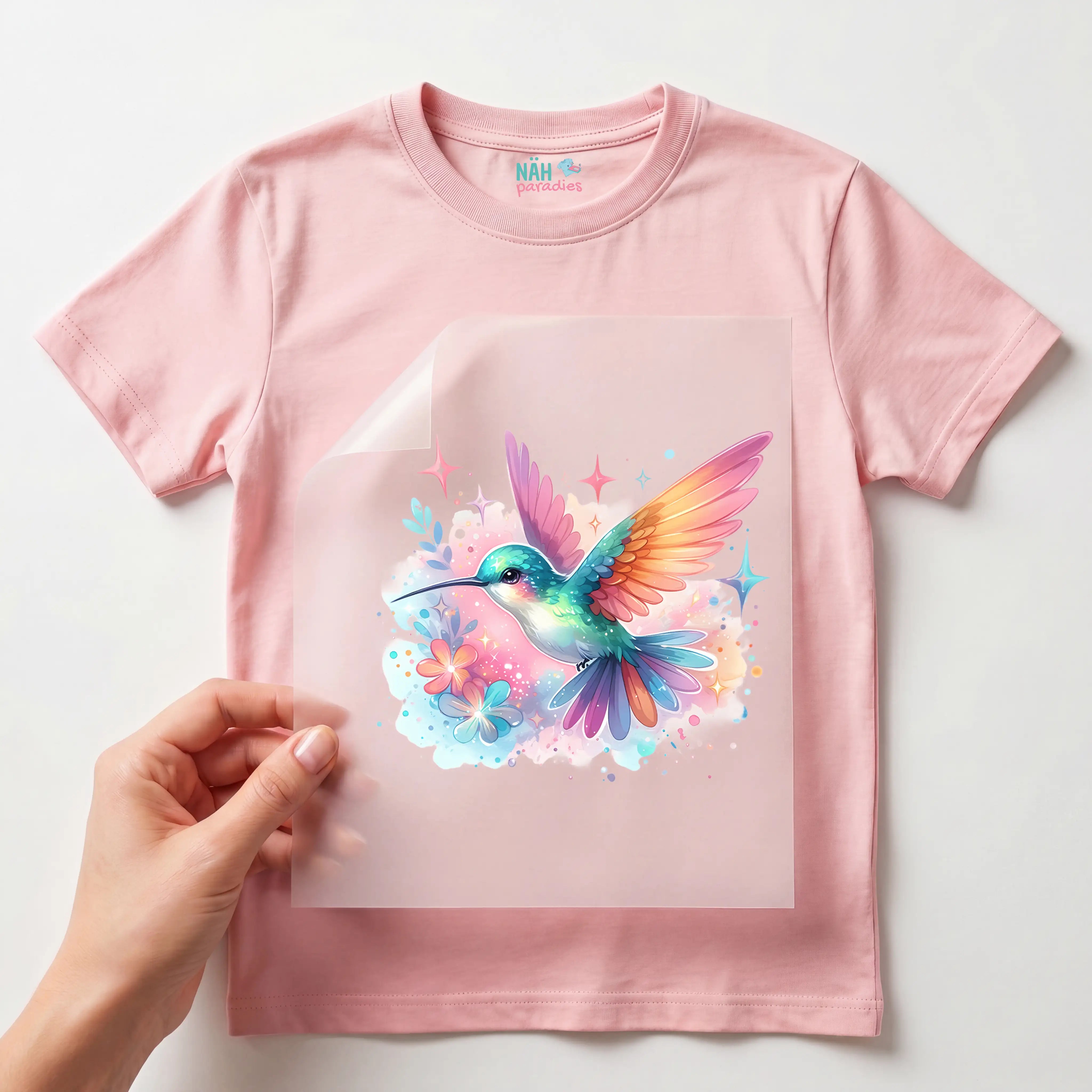 Bügelbild Regenbogenkolibri