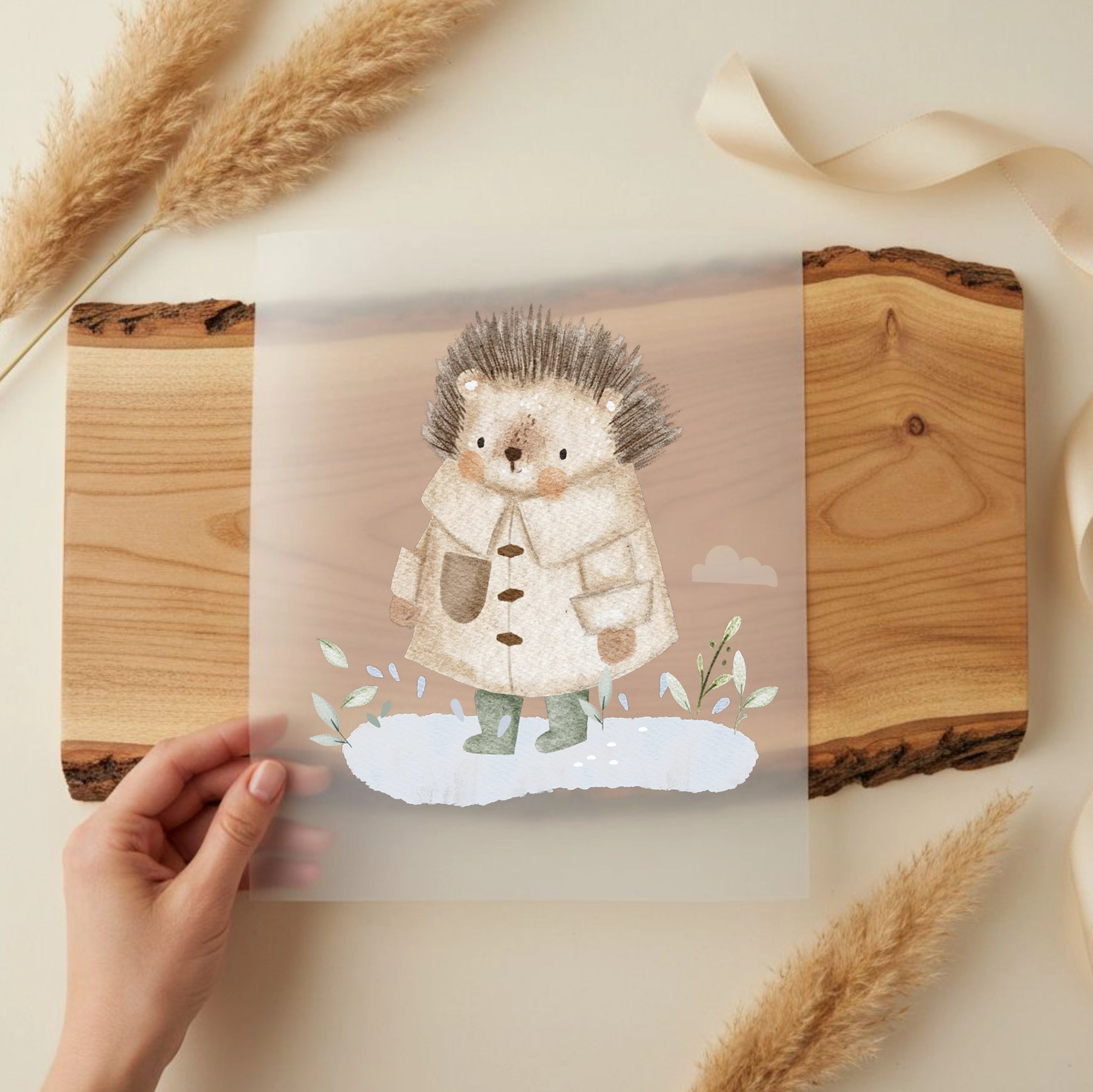 Bügelbild Gorge Igel