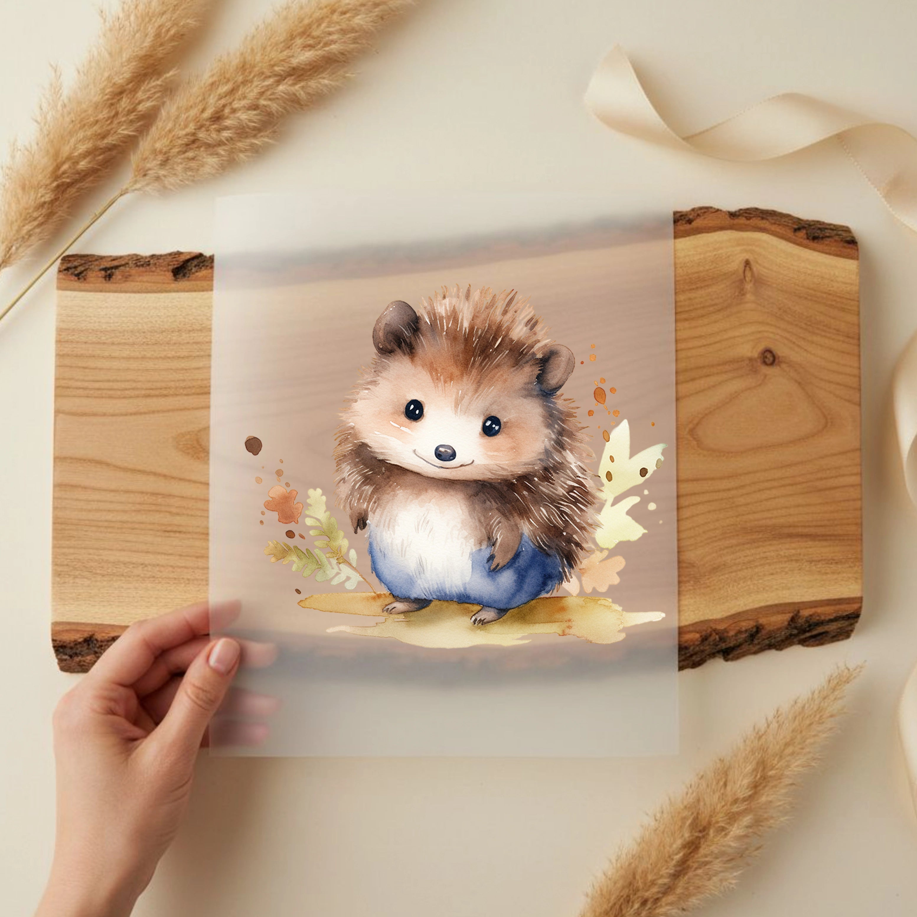 Bügelbild Waldfreunde Igel