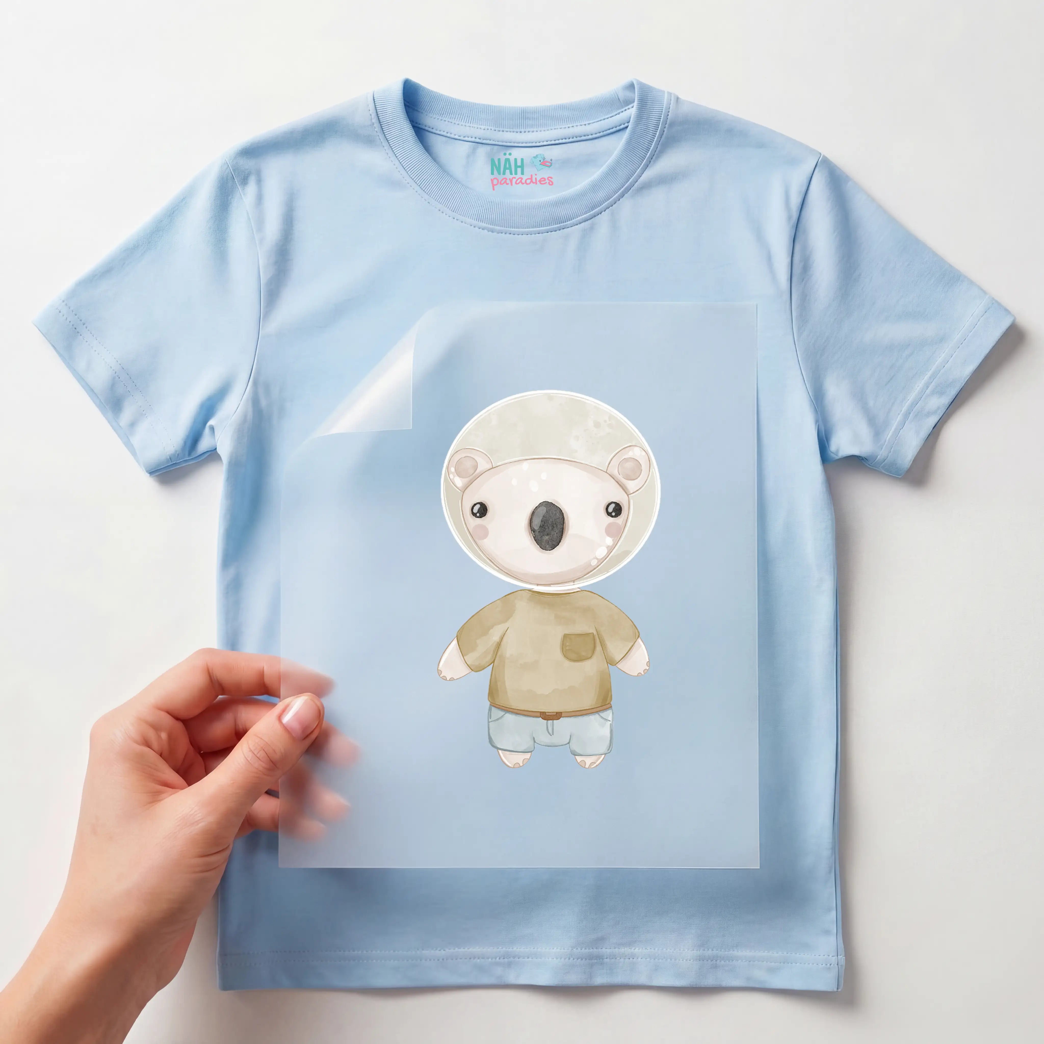 Bügelbild Koala Astronaut
