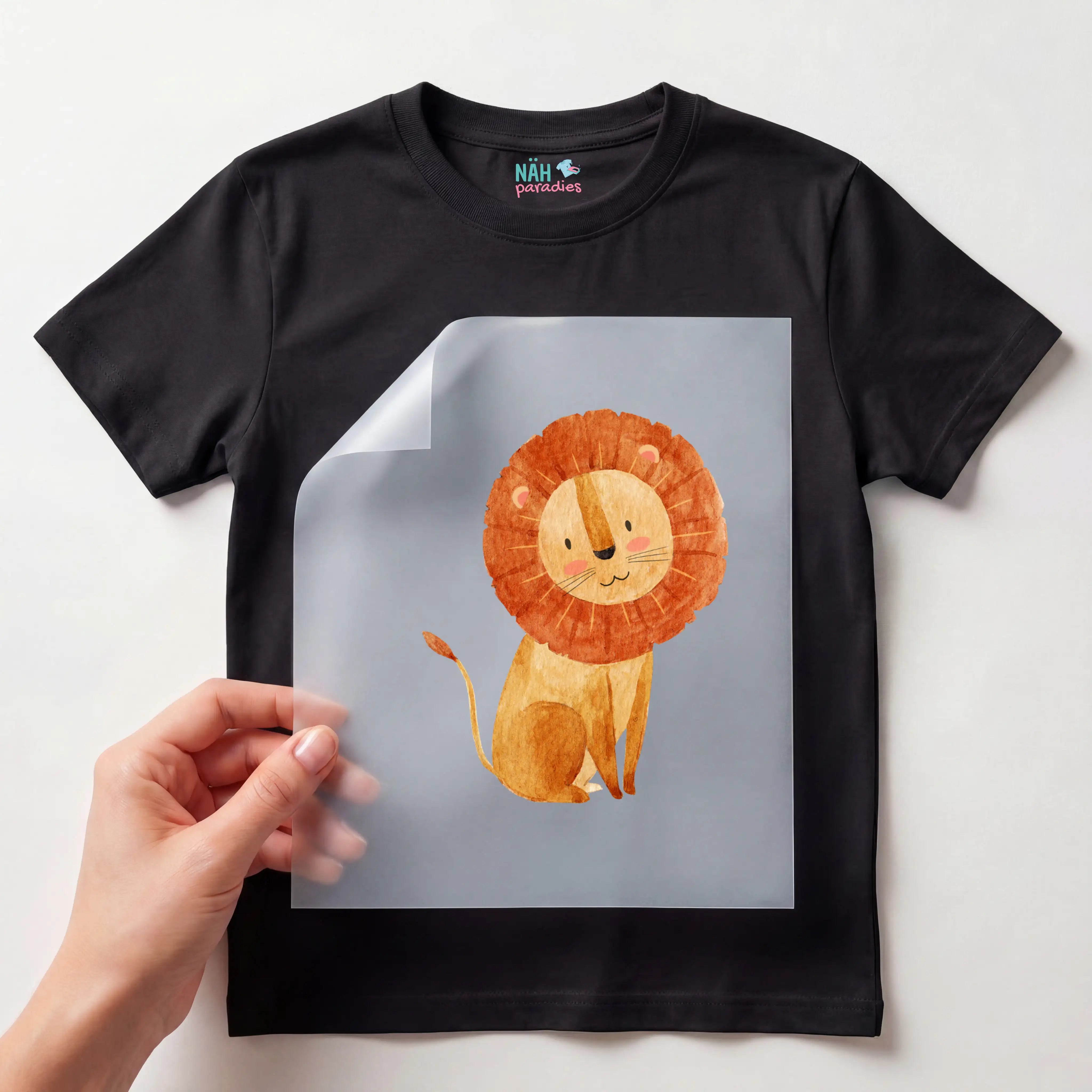 Bügelbild Löwe Leo
