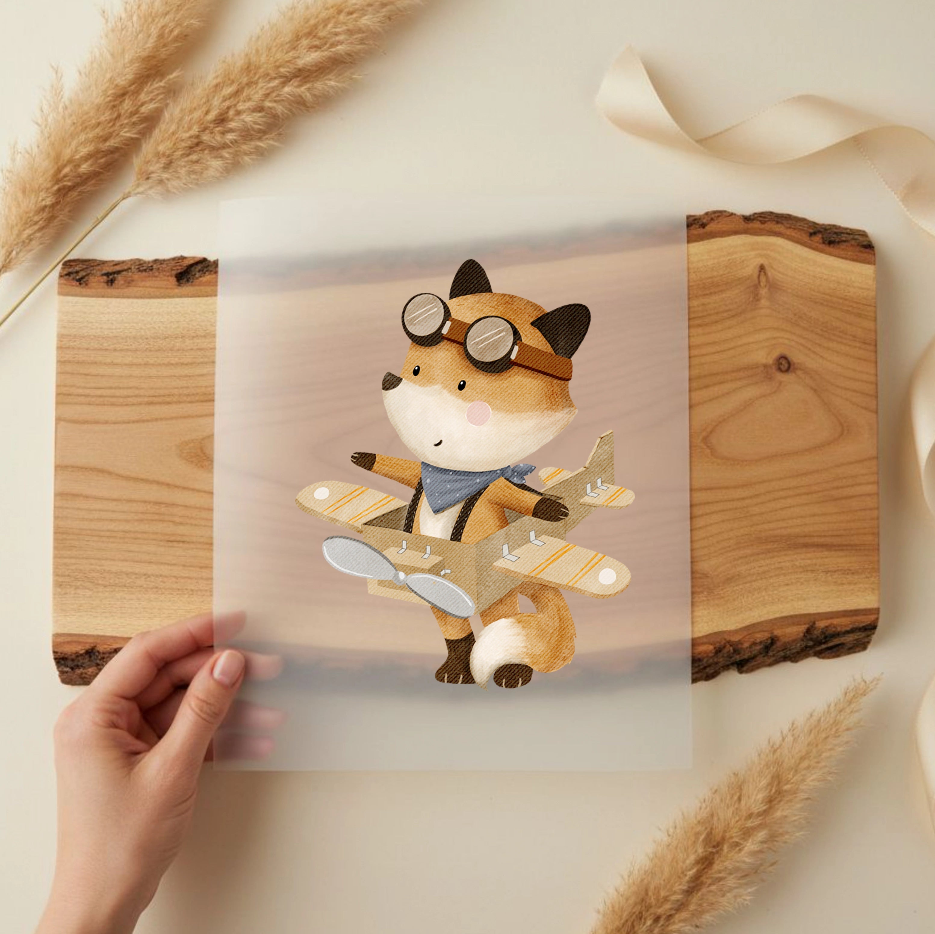 Bügelbild Skyfox Fuchs