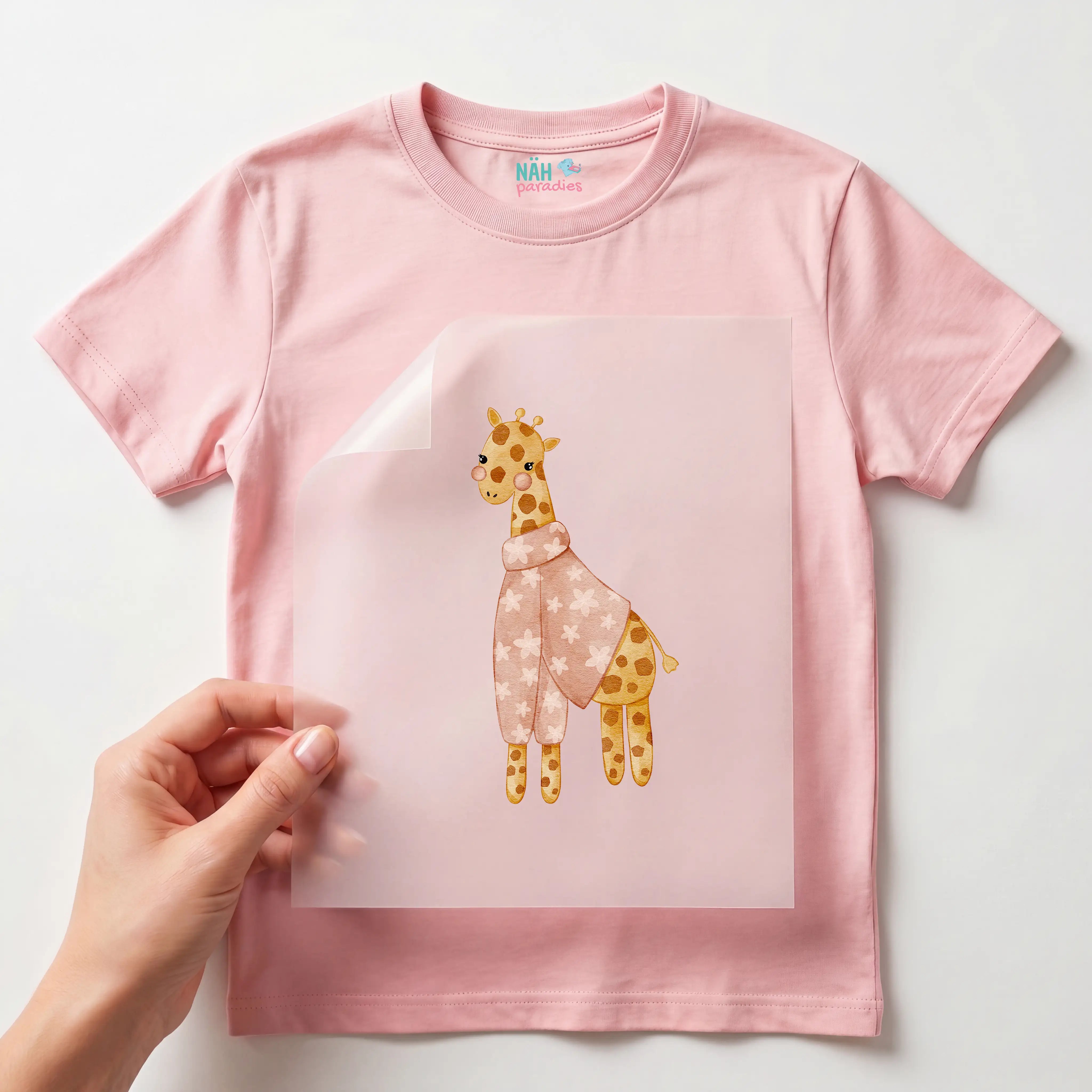 Bügelbild Pyjama Party Giraffe
