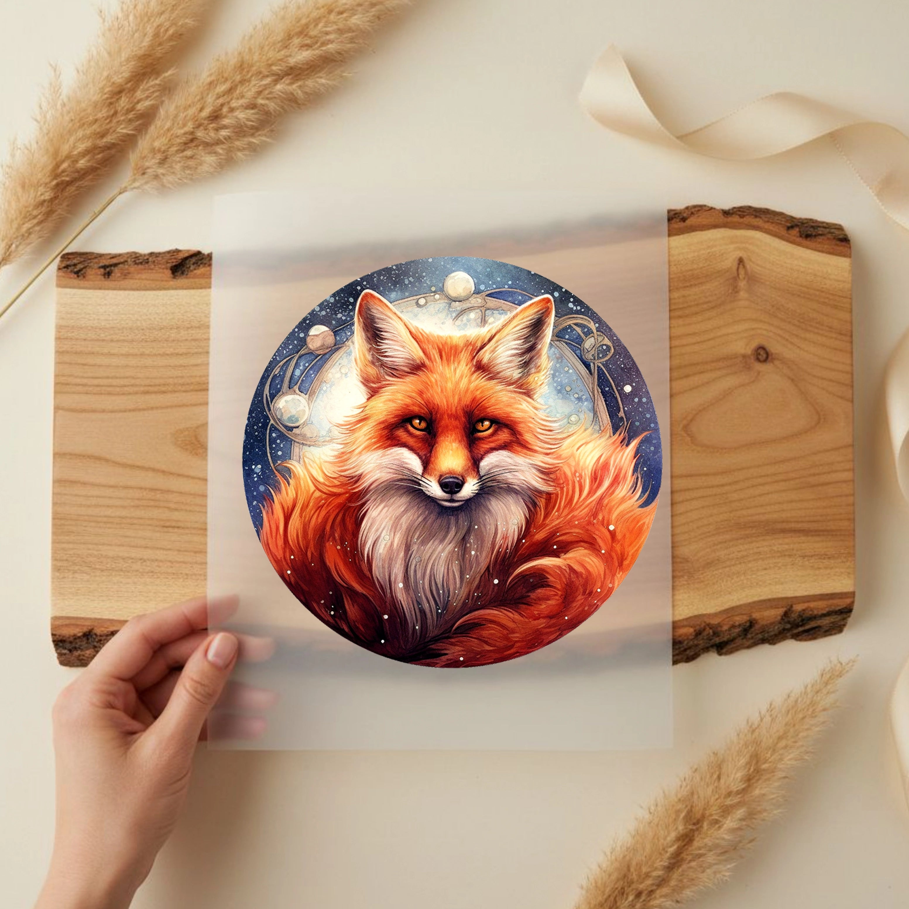 Bügelbild Sternzauber Fuchs