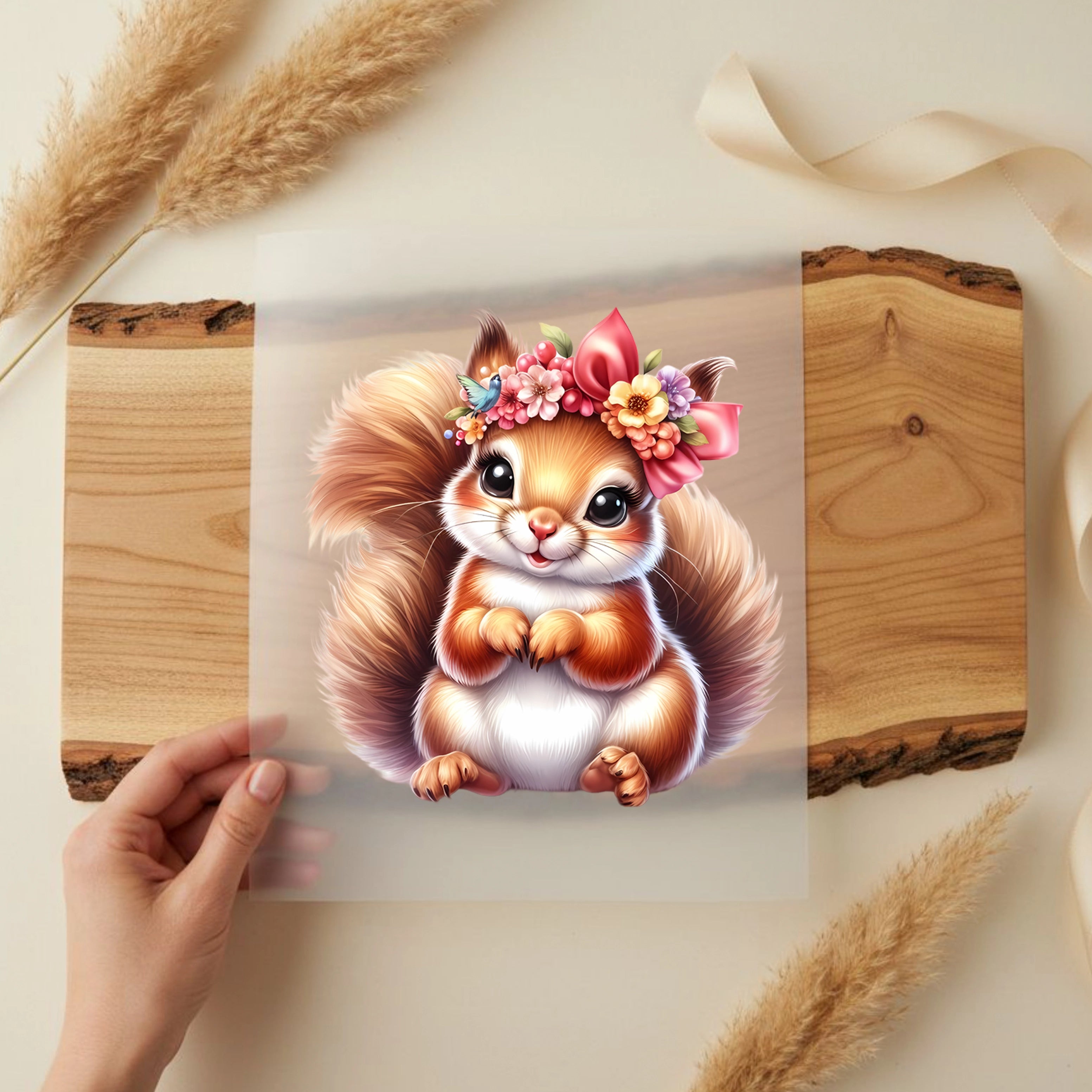 Bügelbild Eichhörnchen Nala Flinkpfötchen