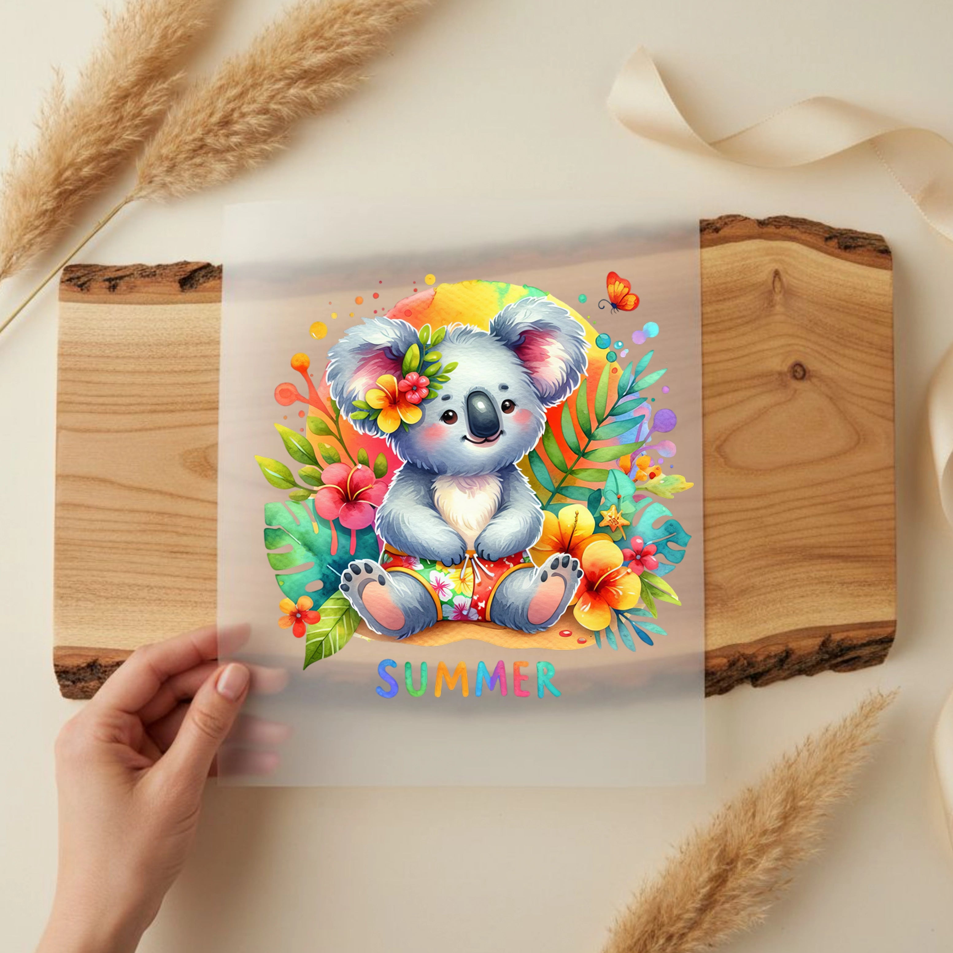 Bügelbild Koala Karibiko