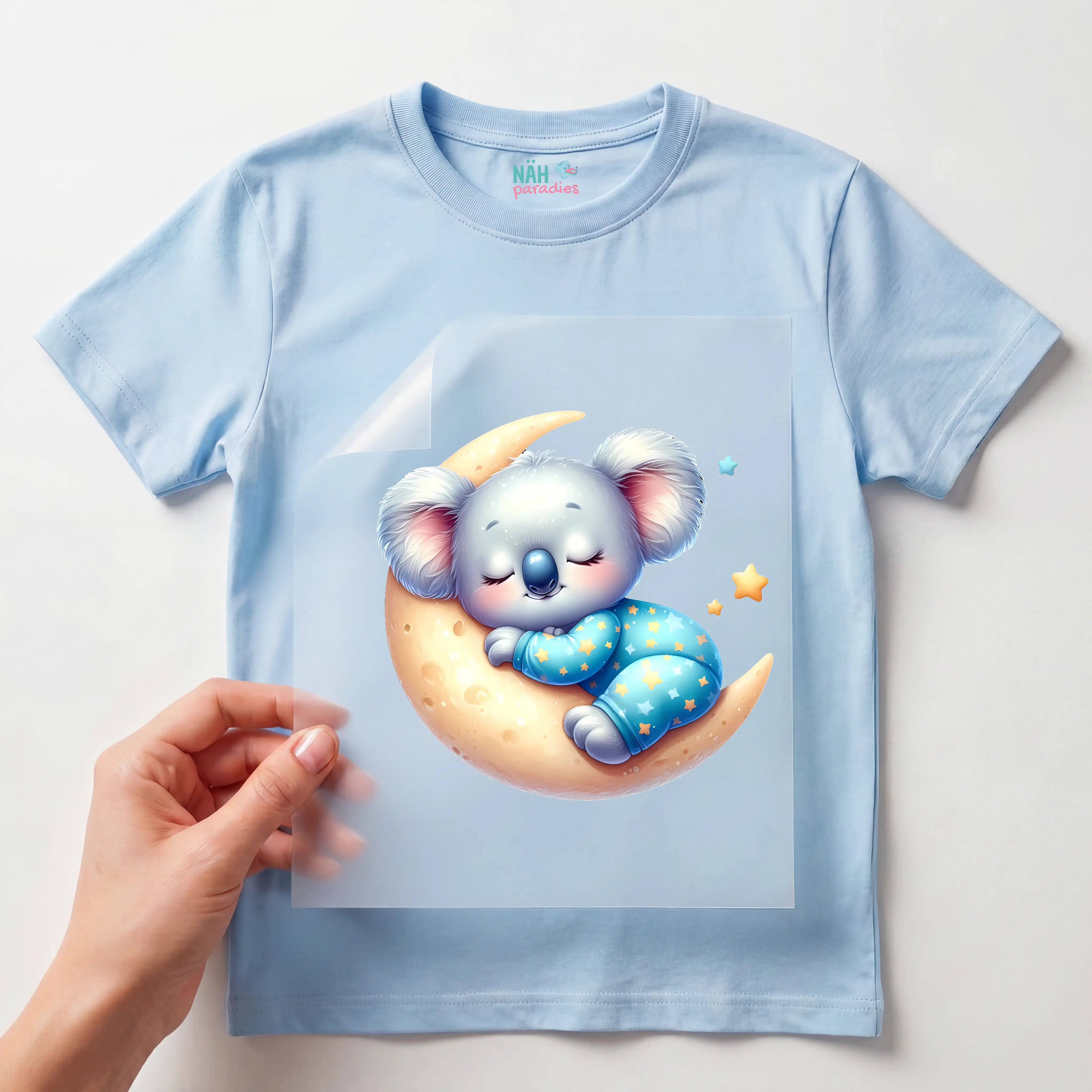 Bügelbild Koala Mondtraum