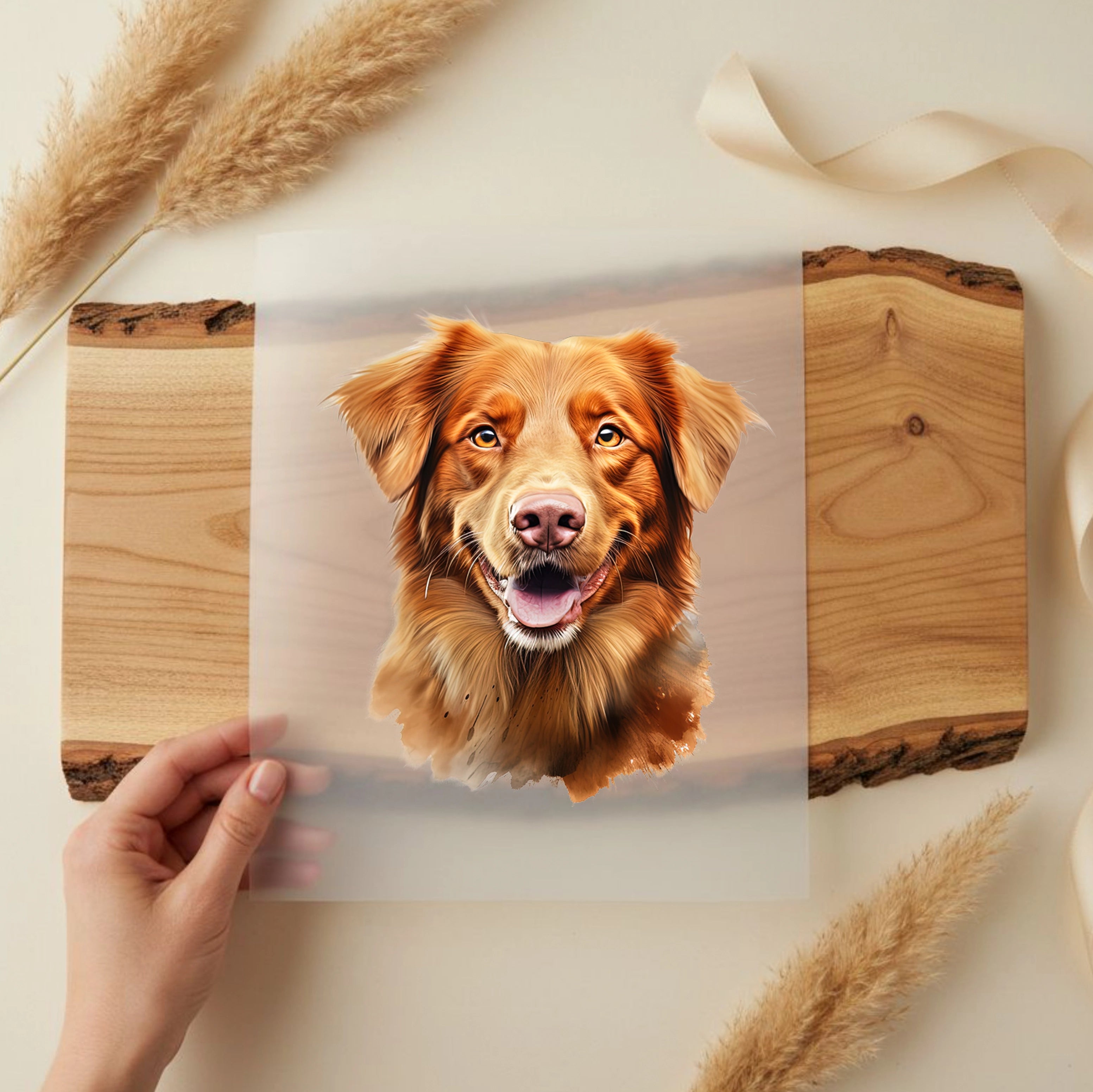 Bügelbild Hund Nova Scotia Duck Tolling Retriever