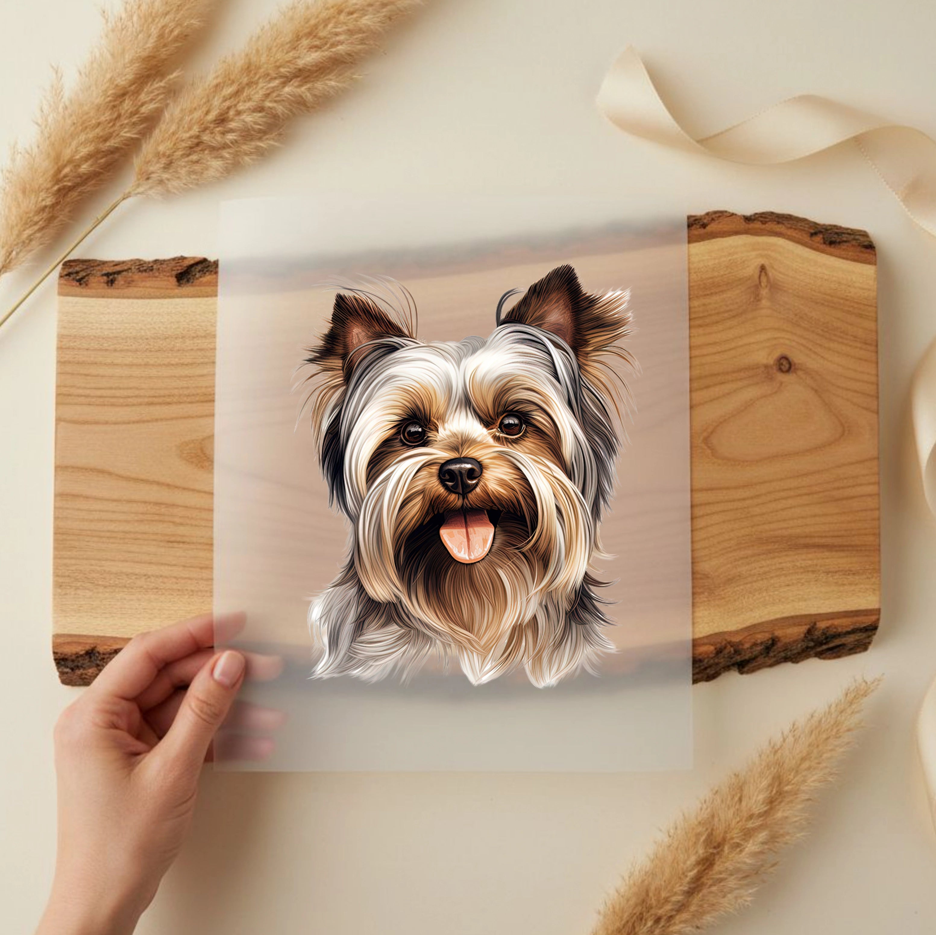 Bügelbild Hund Yorkshire Terrier