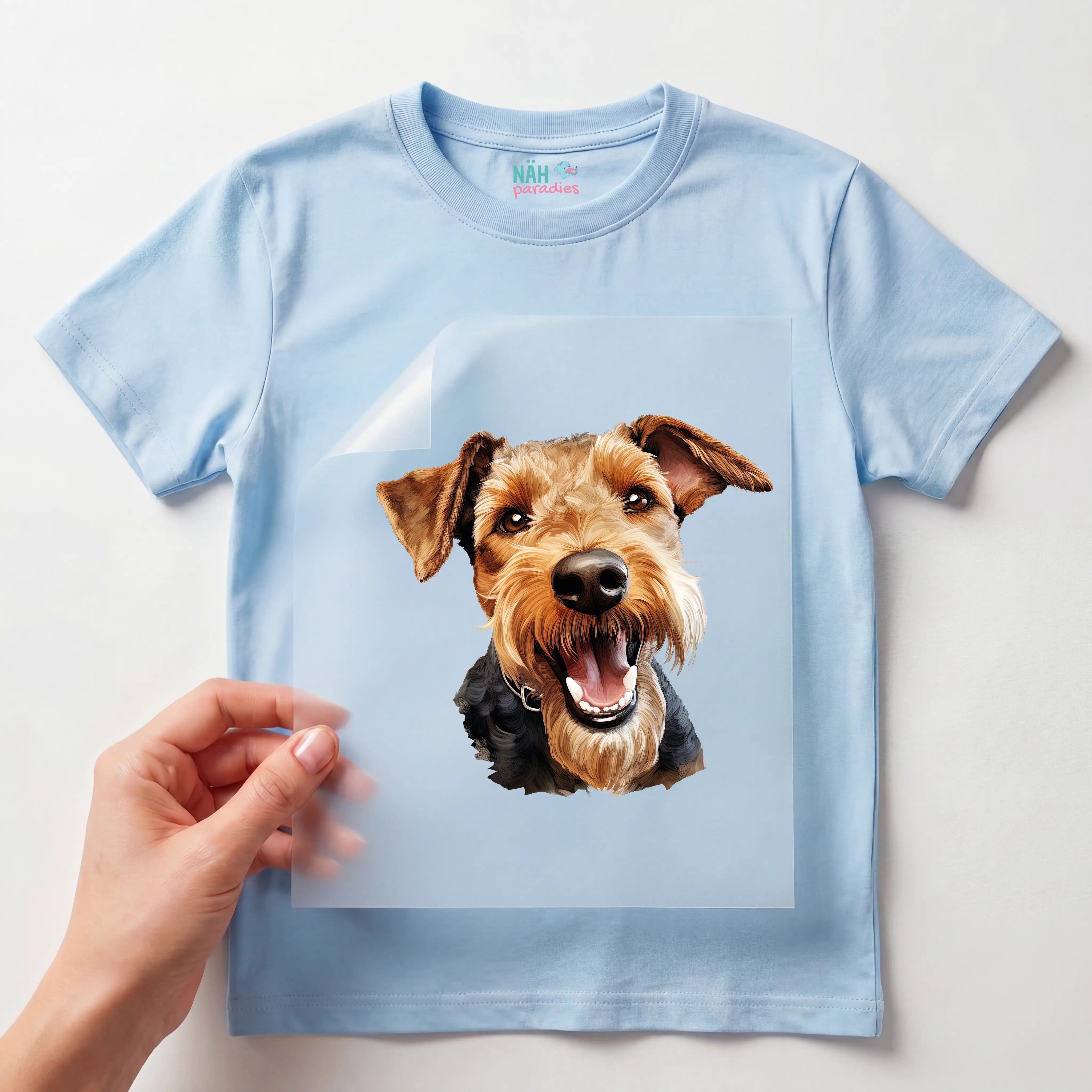 Bügelbild Hund Welsh Terrier