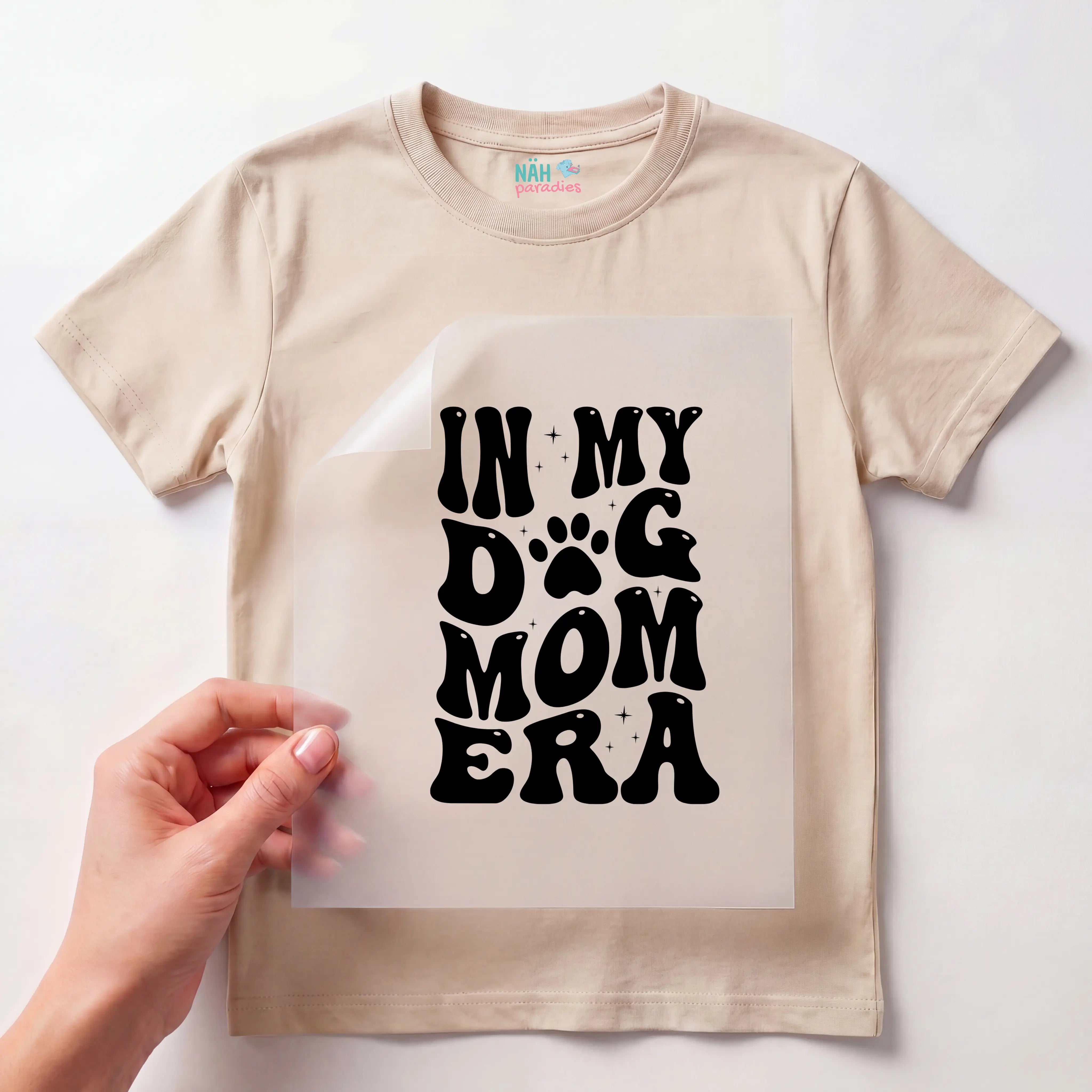 Bügelbild Dog Mom