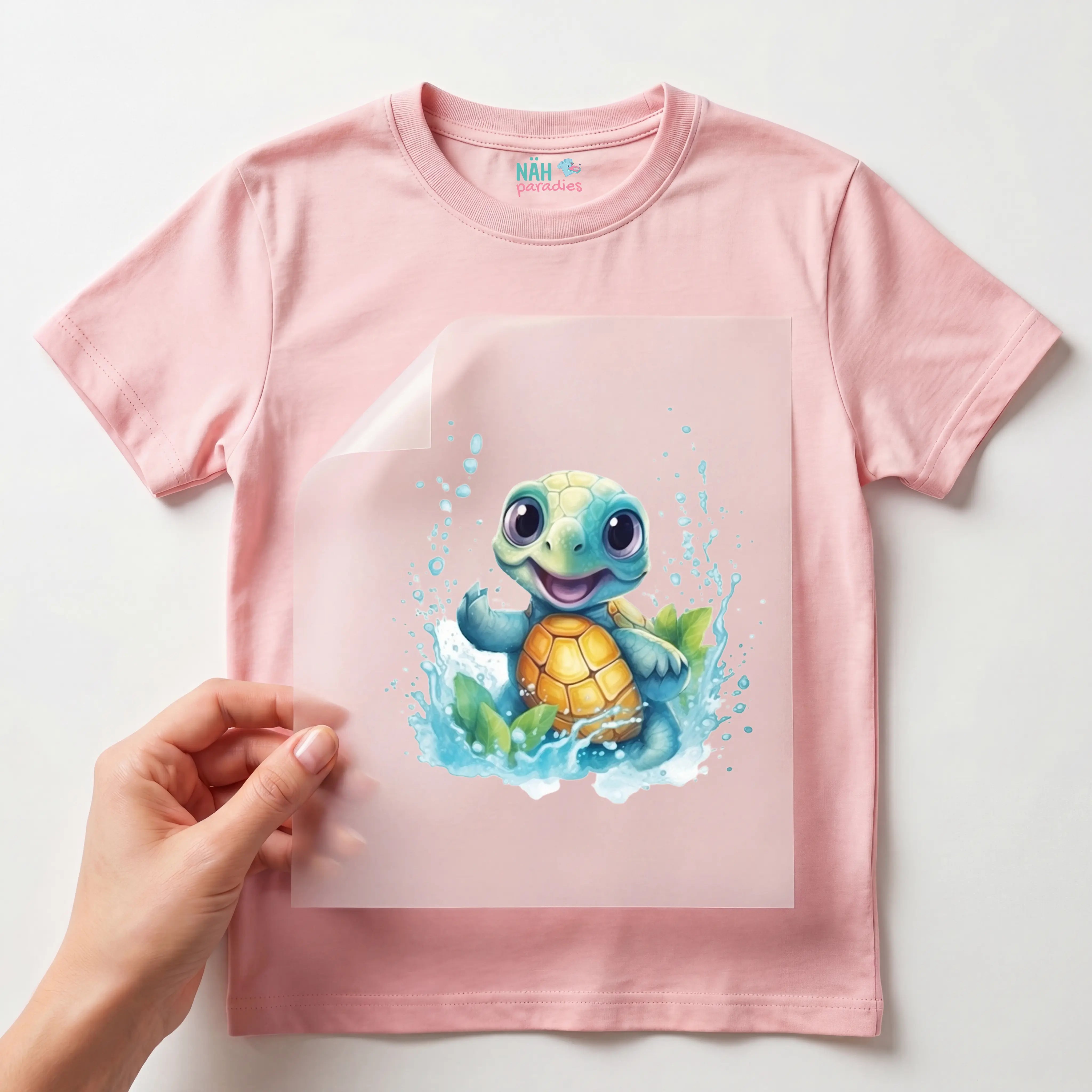 Bügelbild Schildkröte Jack