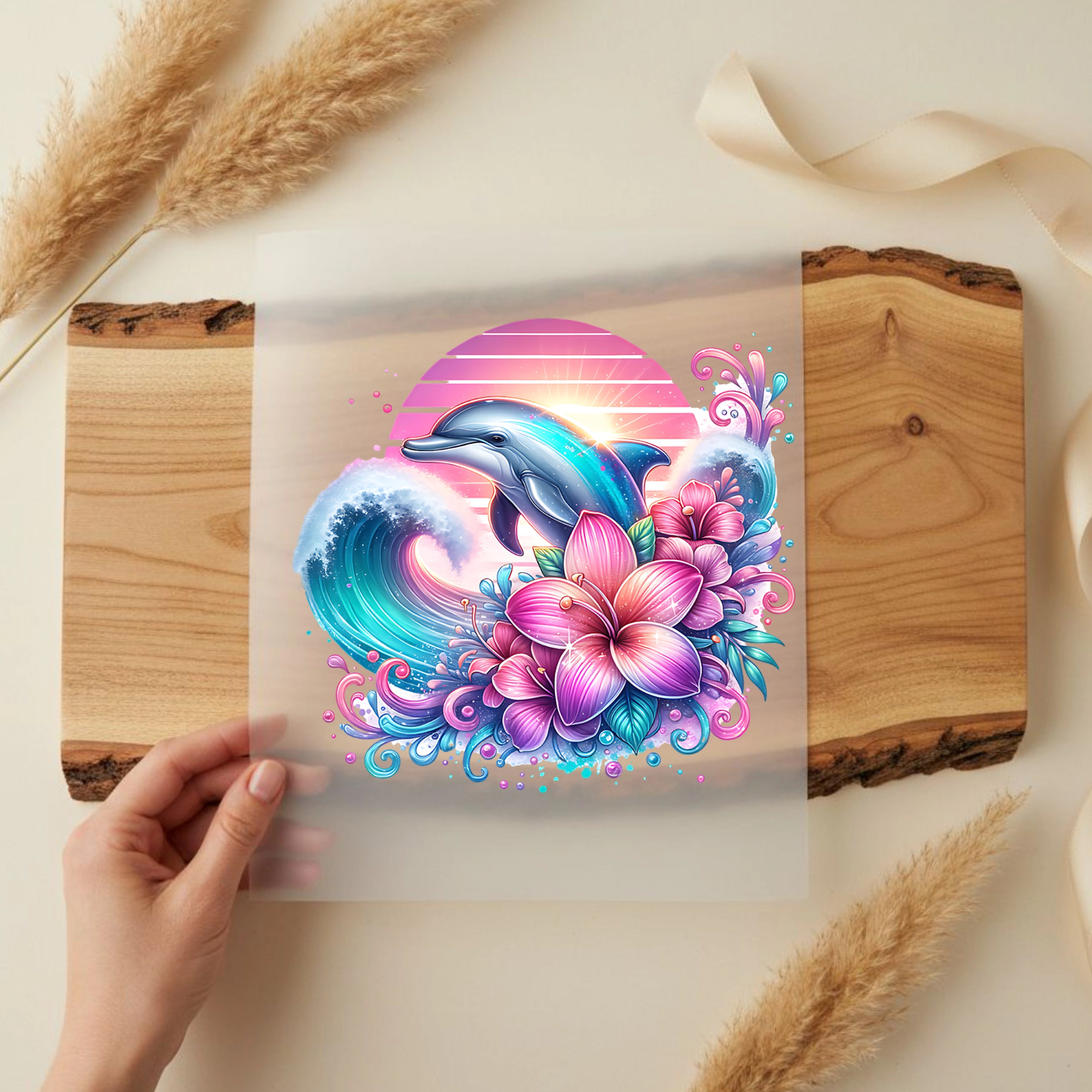 Bügelbild Delfintraum