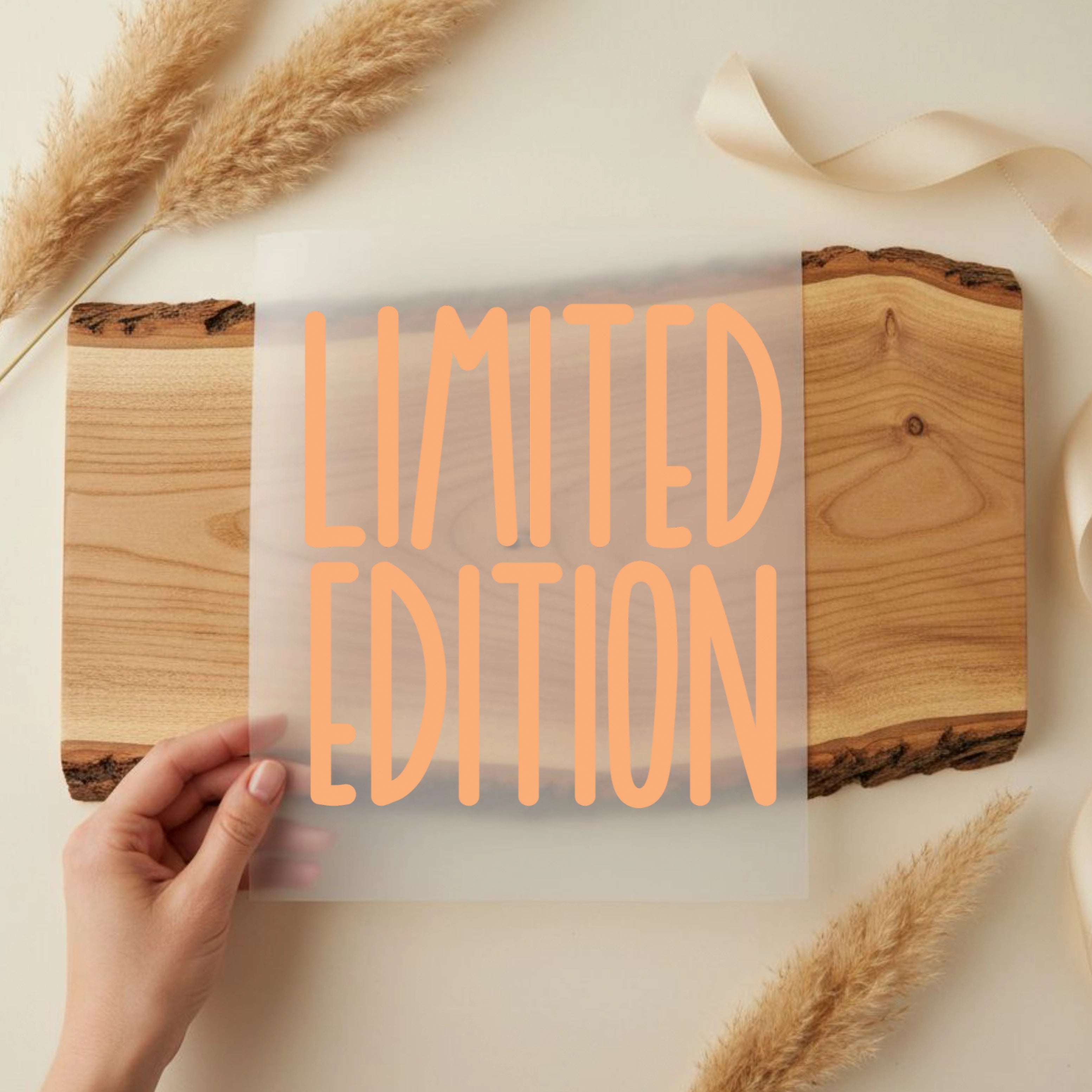 Bügelbild Limited Edition Orange