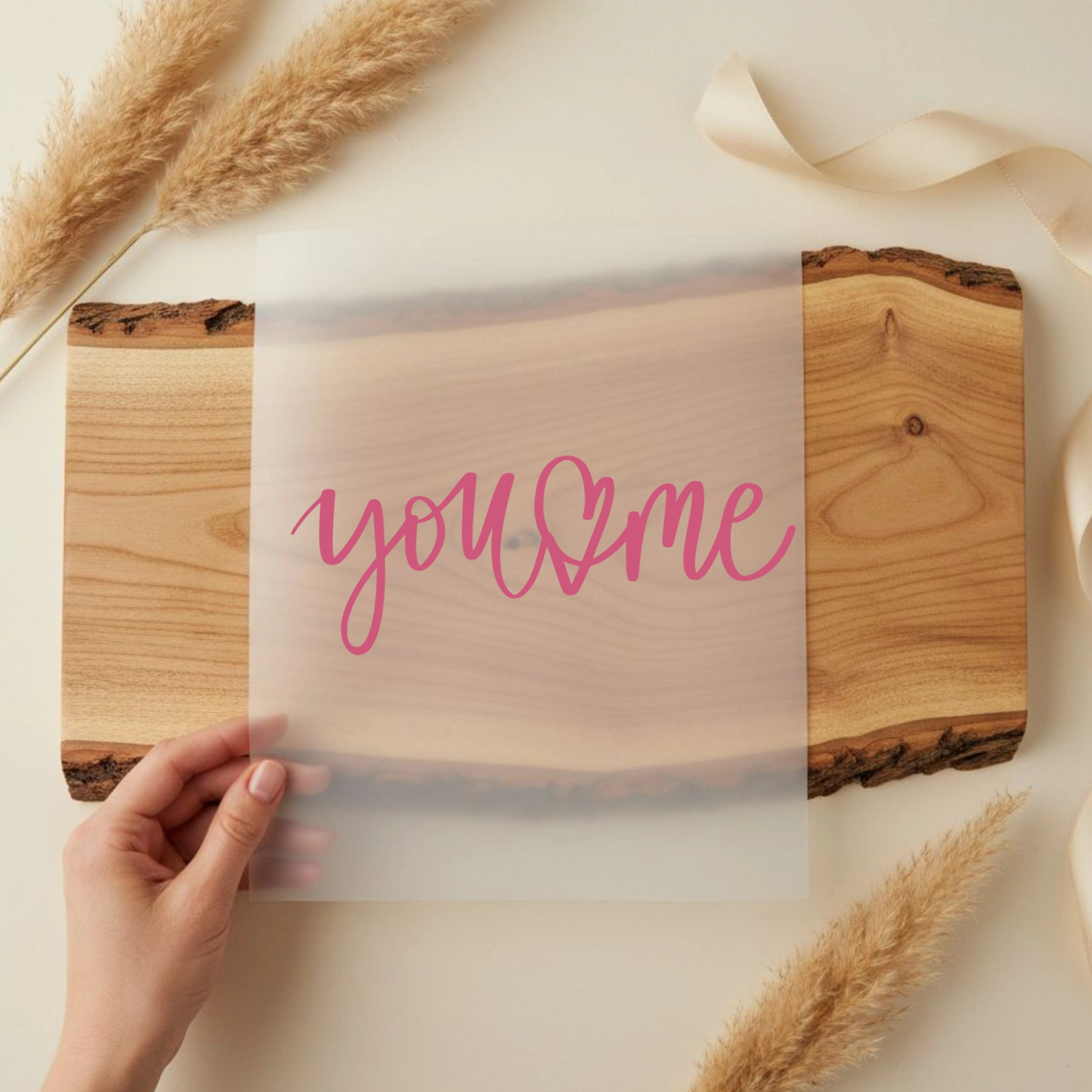 Bügelbild You Love Me