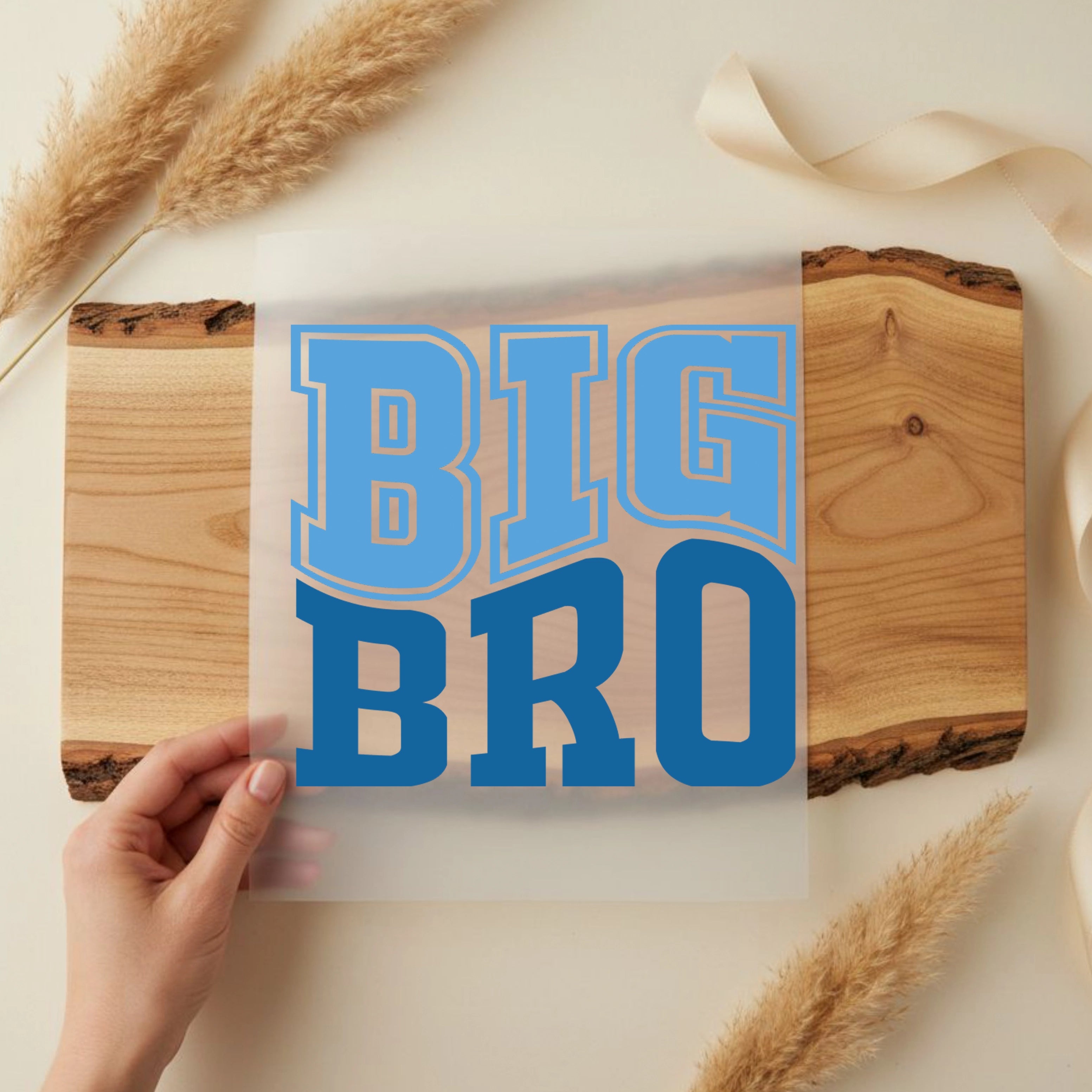 Bügelbild Großer Bruder - Big Bro