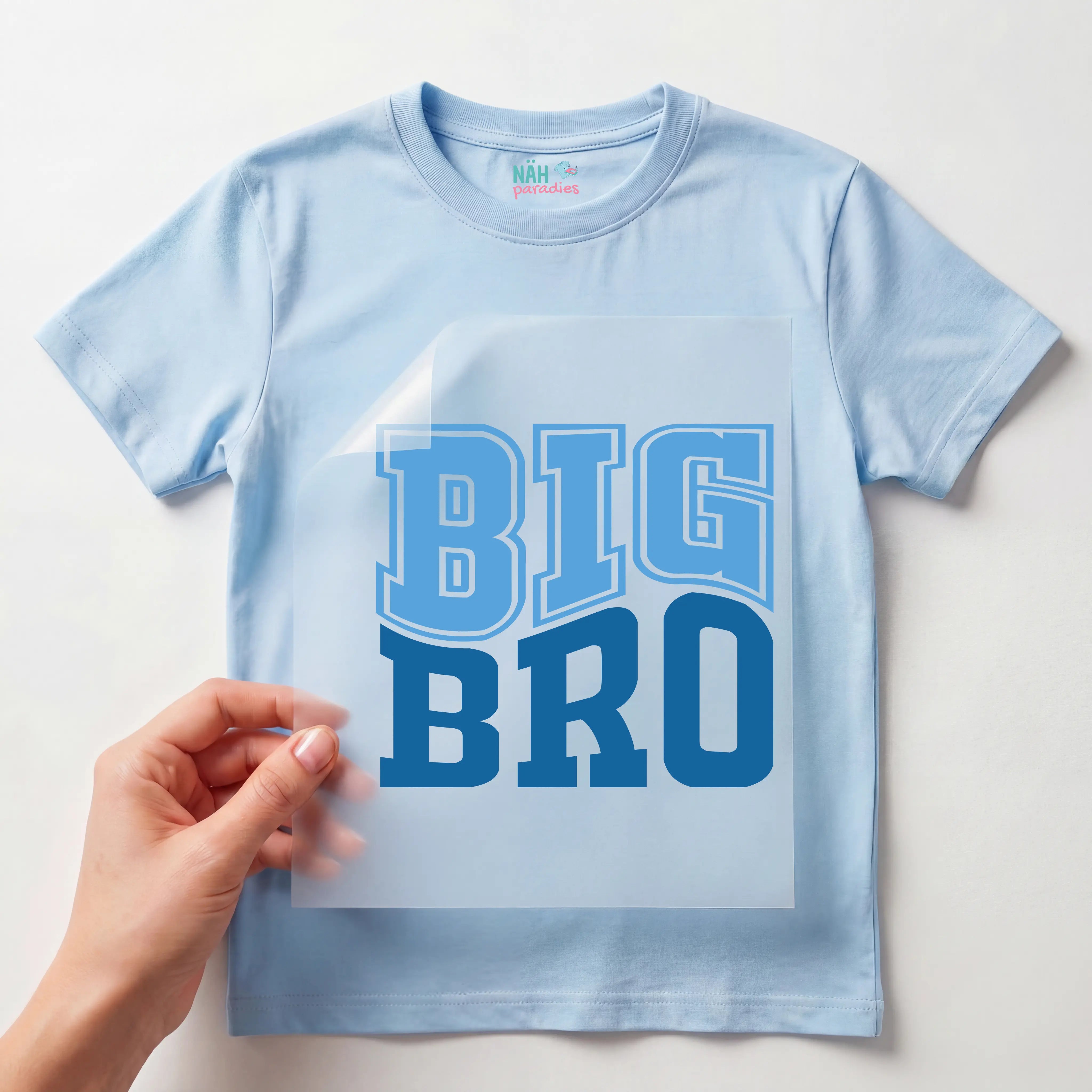 Bügelbild Großer Bruder - Big Bro