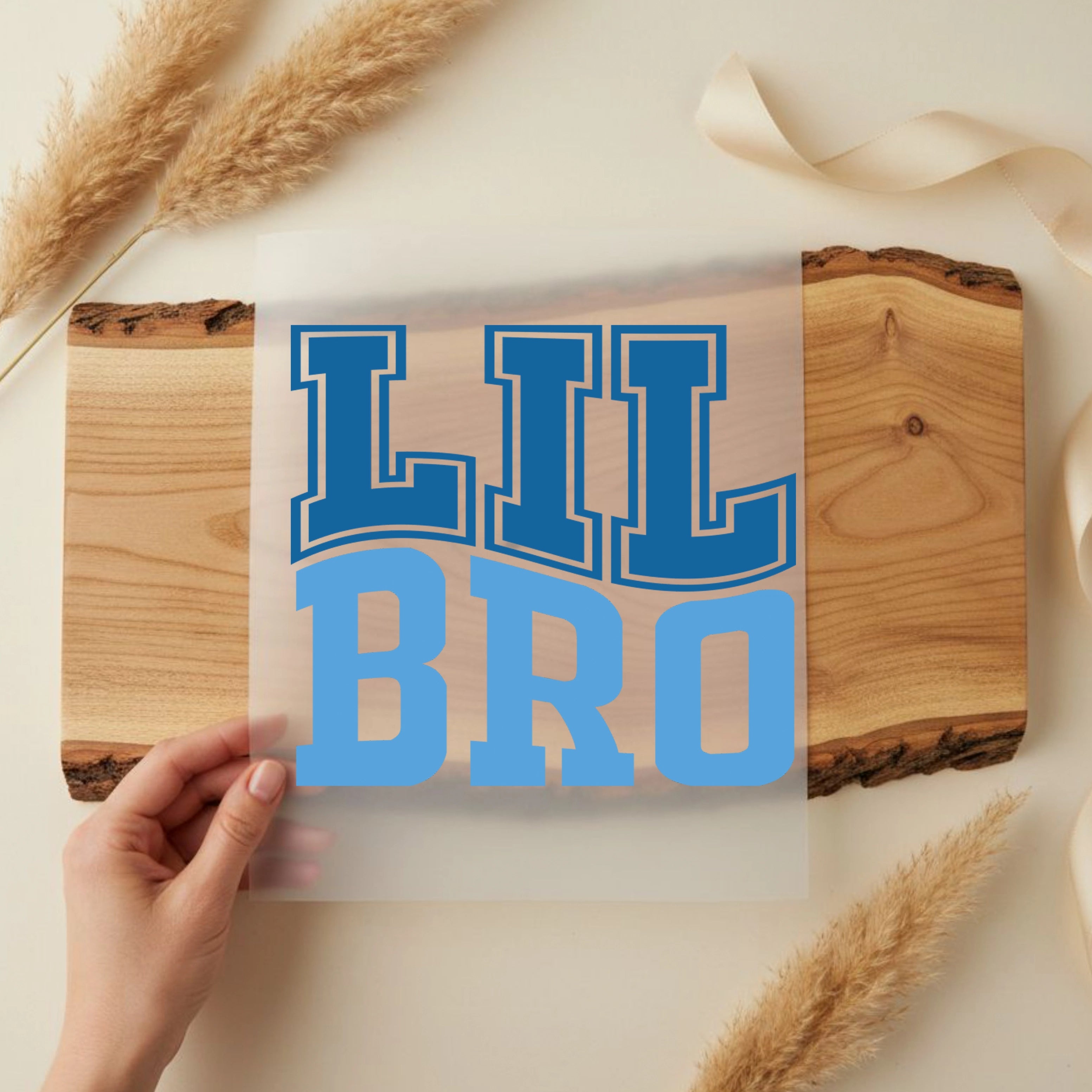 Bügelbild Kleiner Bruder - Lil Bro