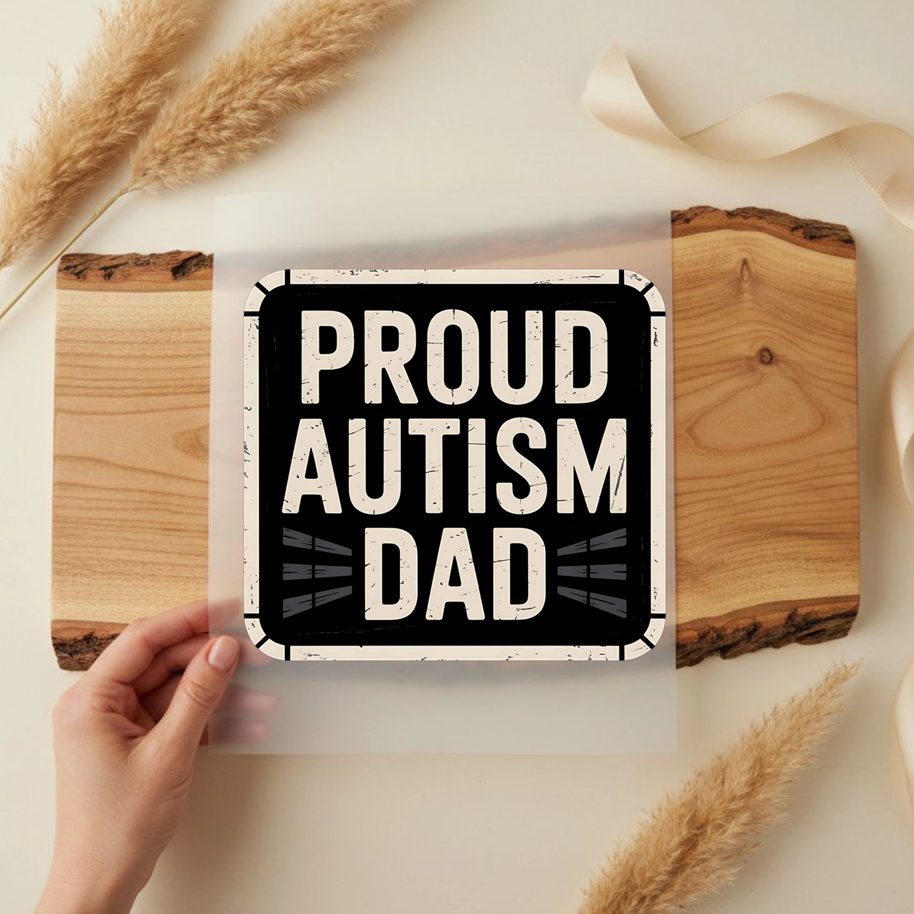 Bügelbild Proud Autism Dad