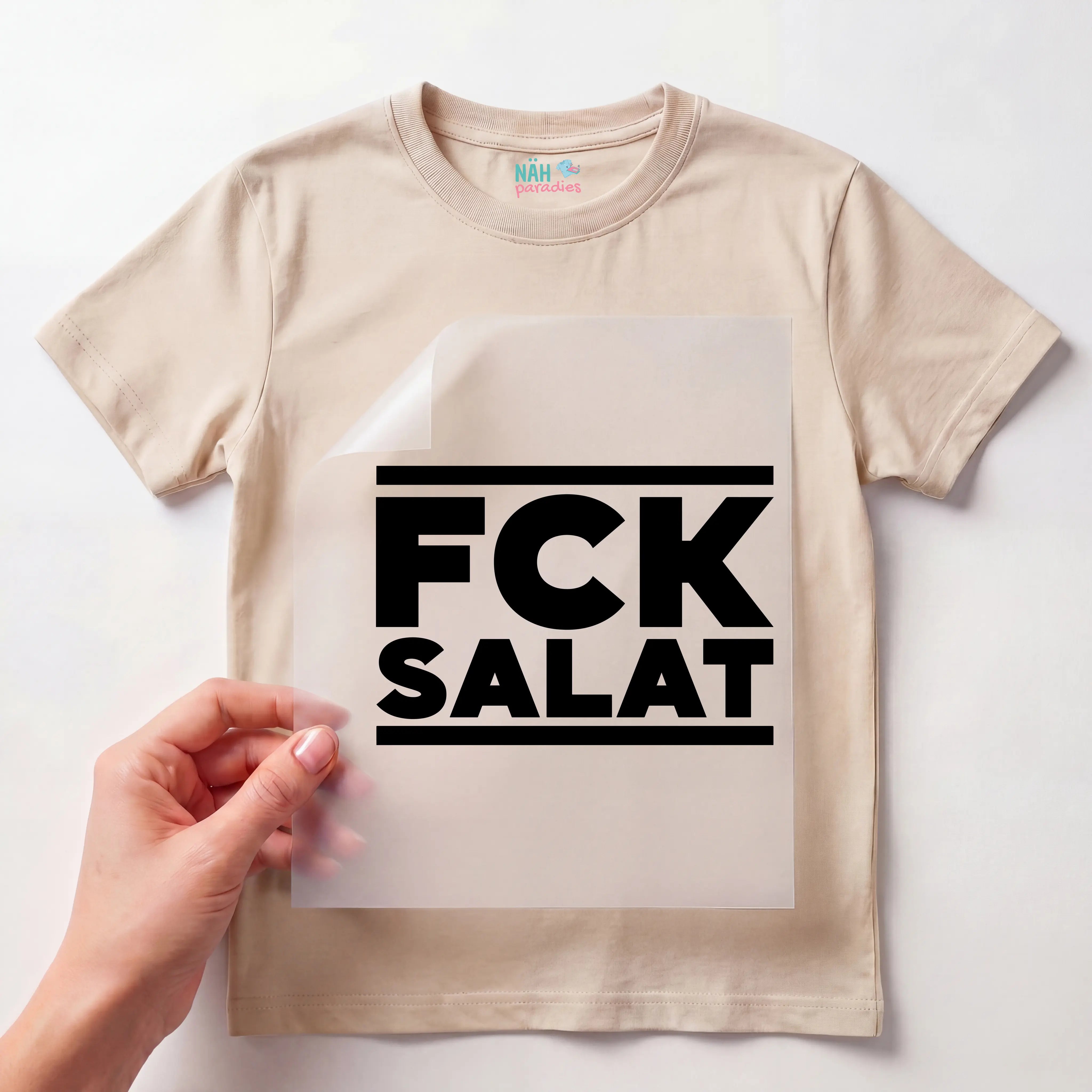 Bügelbild FCK SALAT
