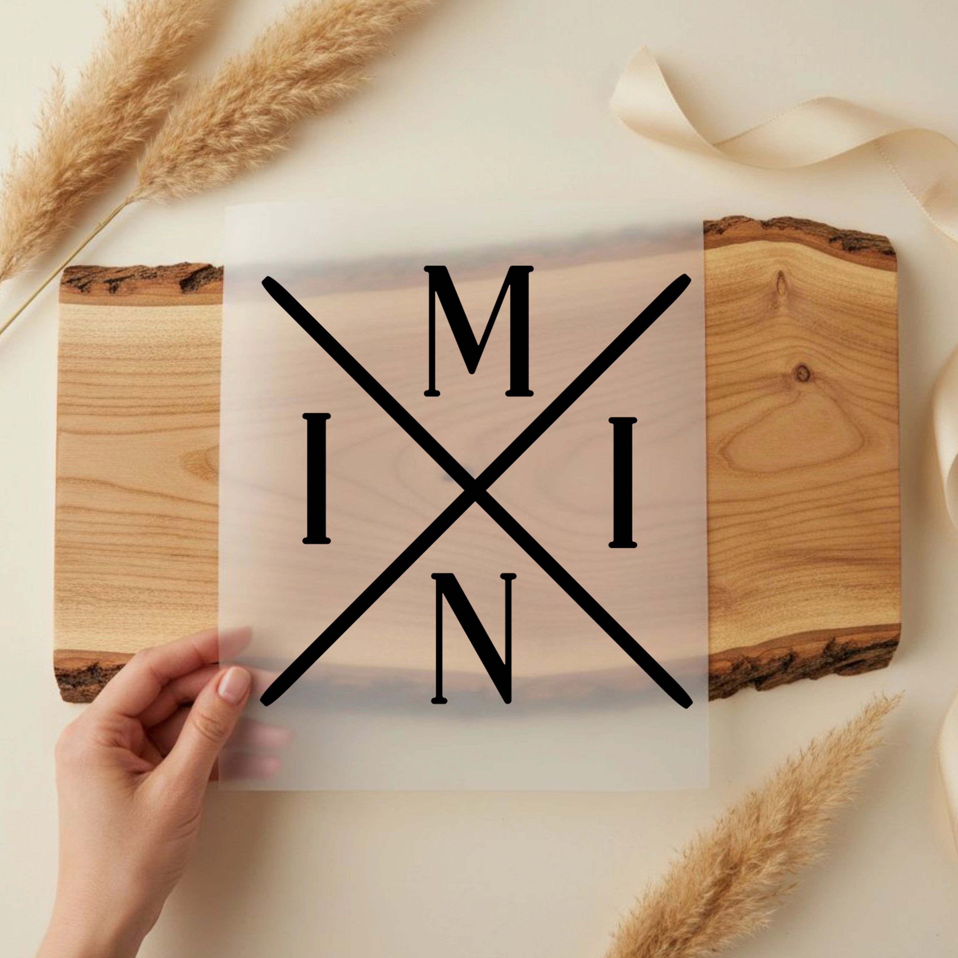 Bügelbild Mini Kreuz