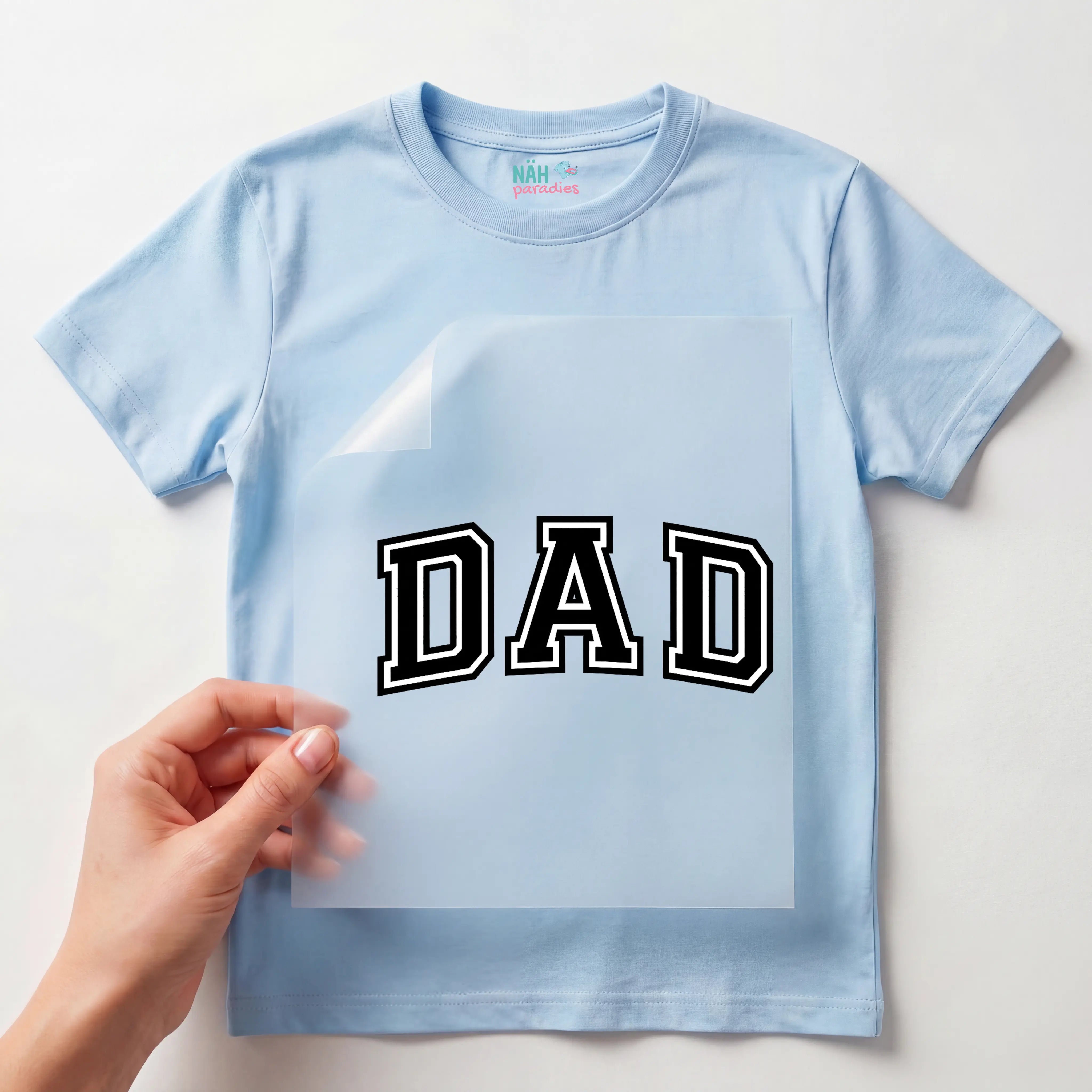 Bügelbild Schriftzug Dad
