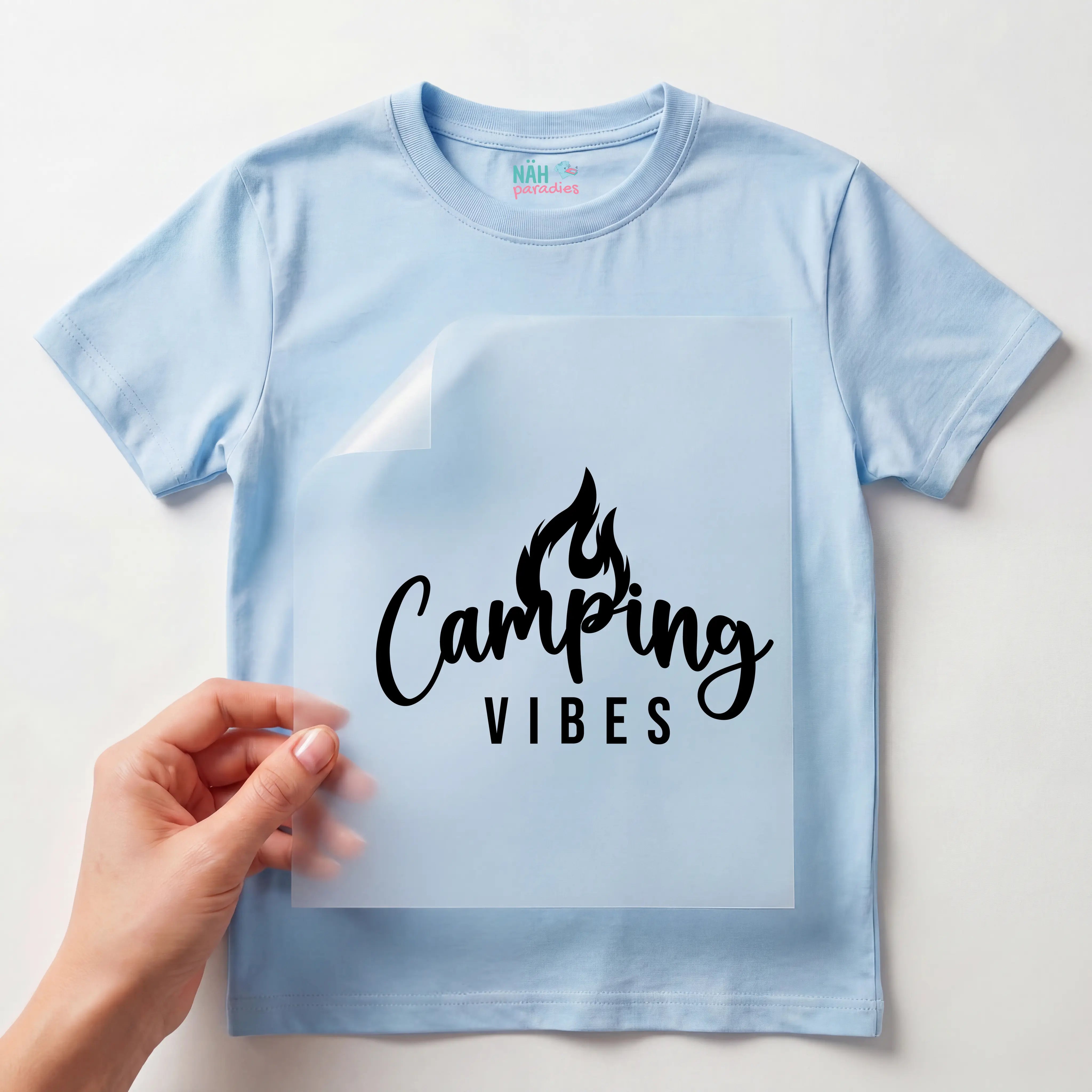 Bügelbild Camping Vibes