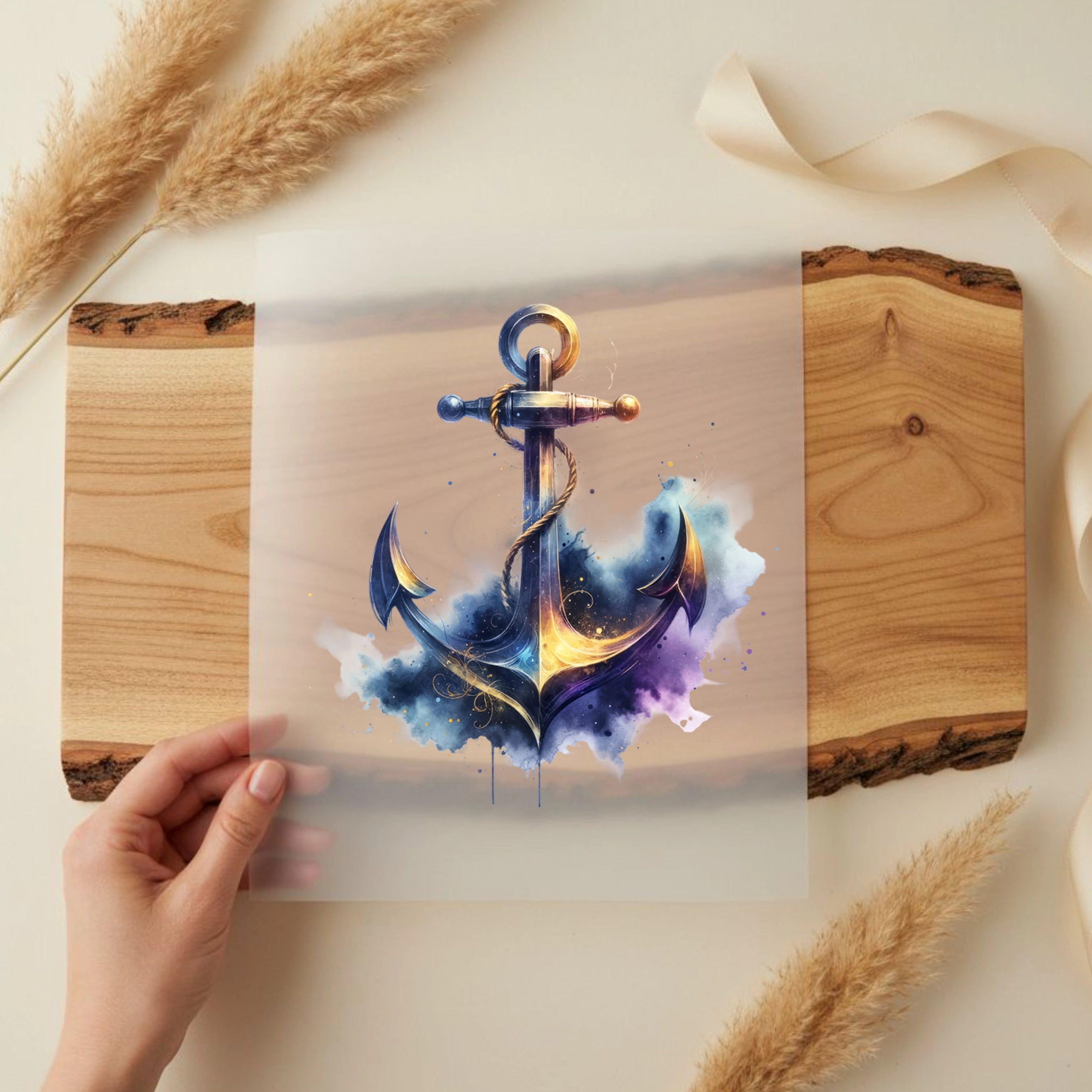 Bügelbild Galaktischer Anker