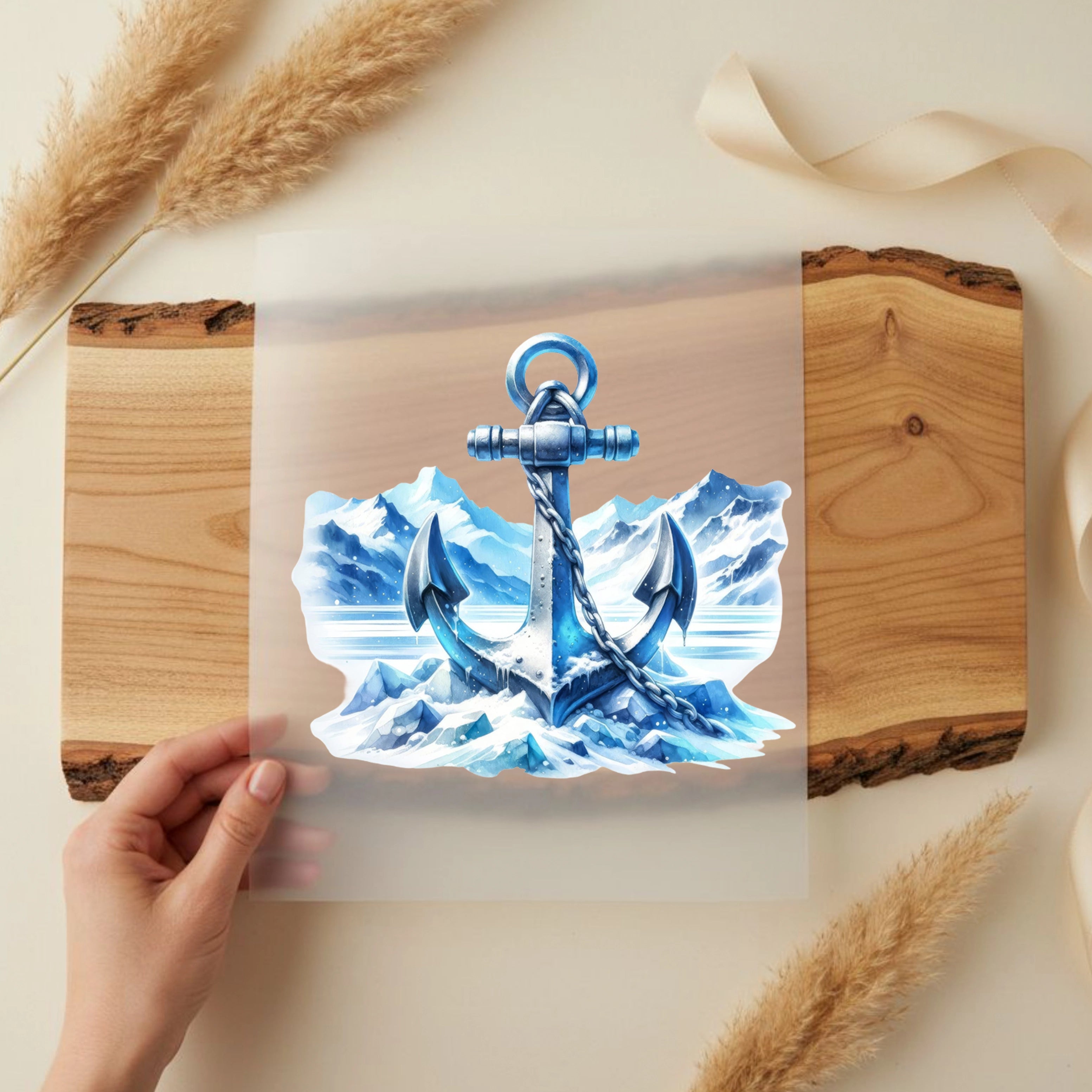 Bügelbild Eisiger Ozeananker