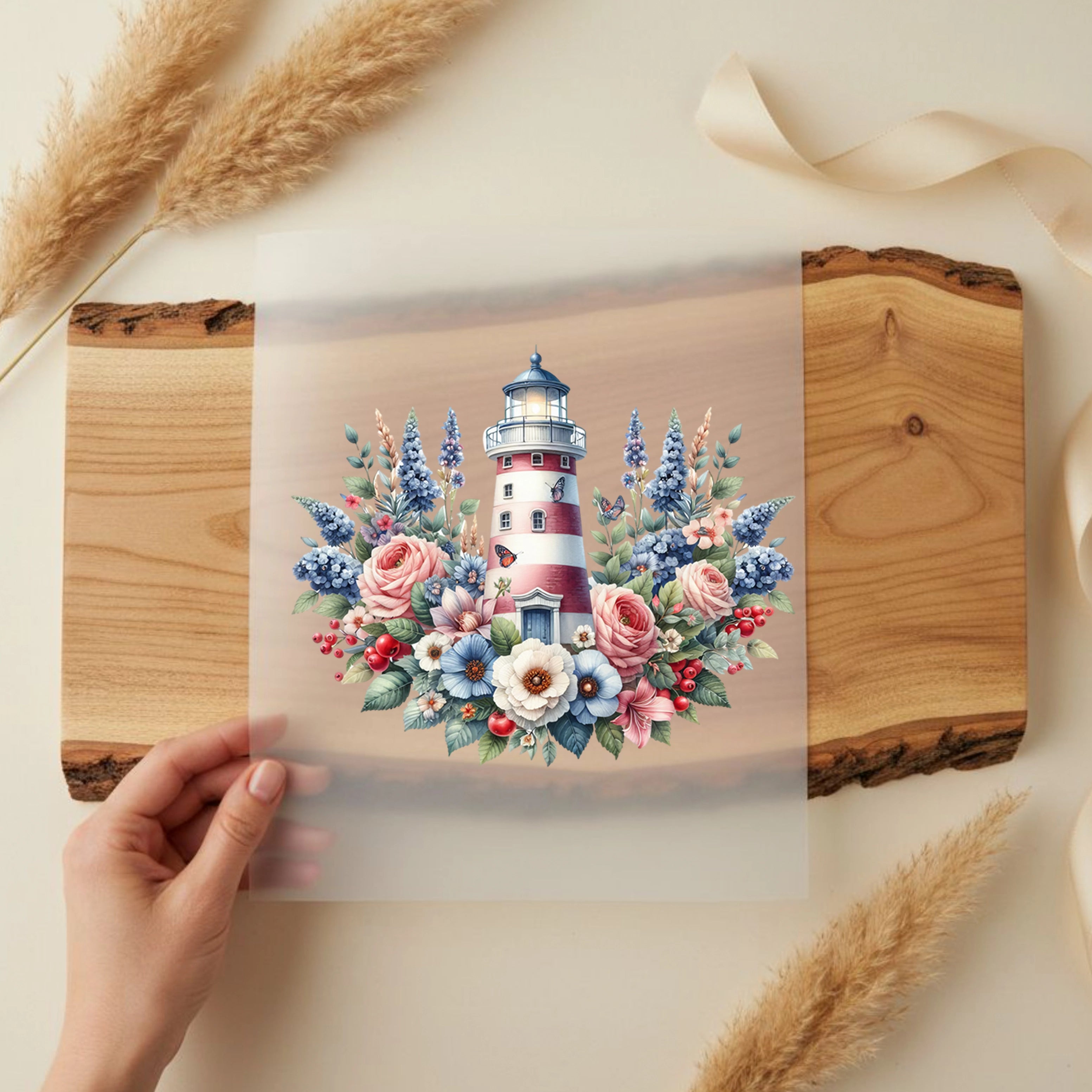 Bügelbild Herzenslicht am Horizont