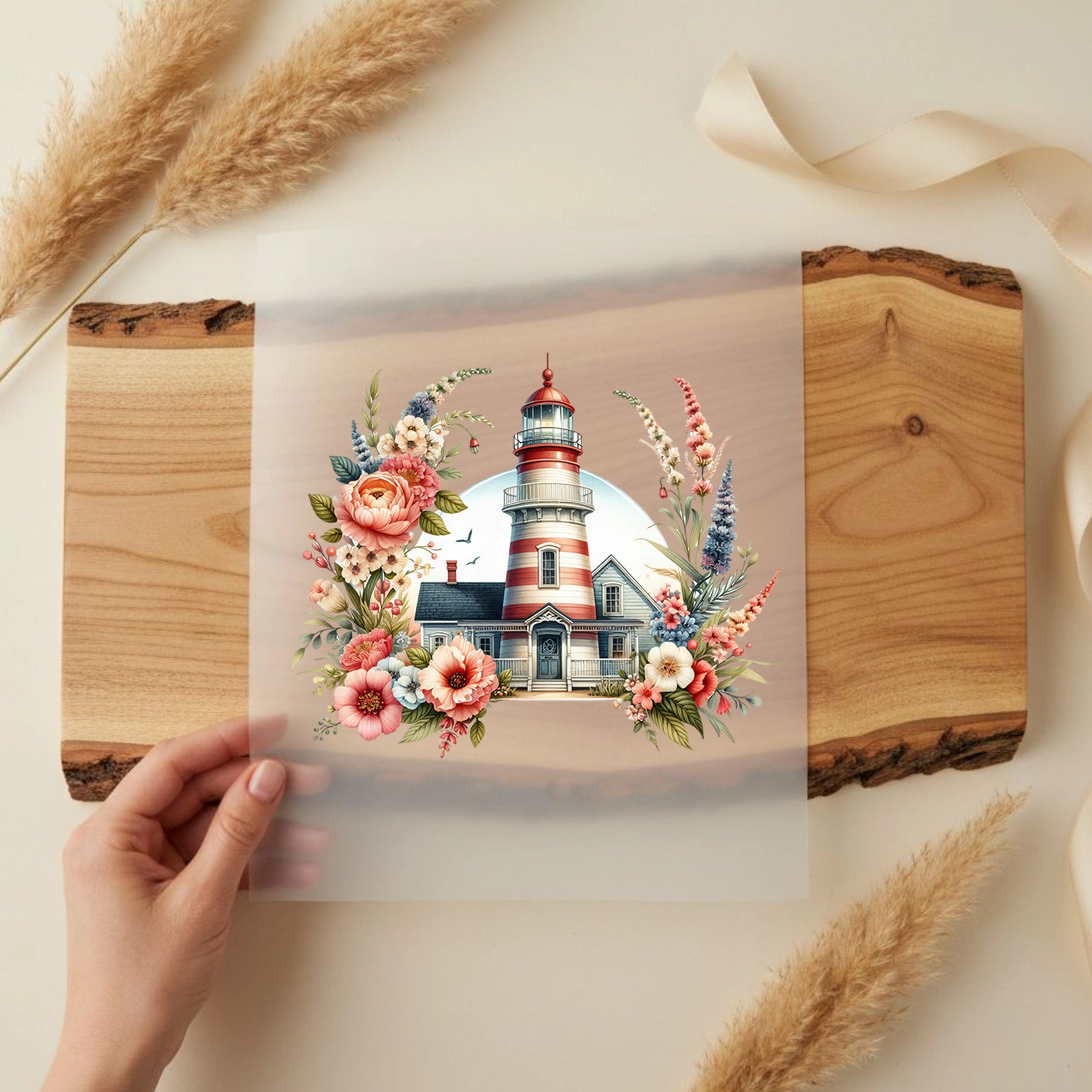 Bügelbild Zuhause am Meer