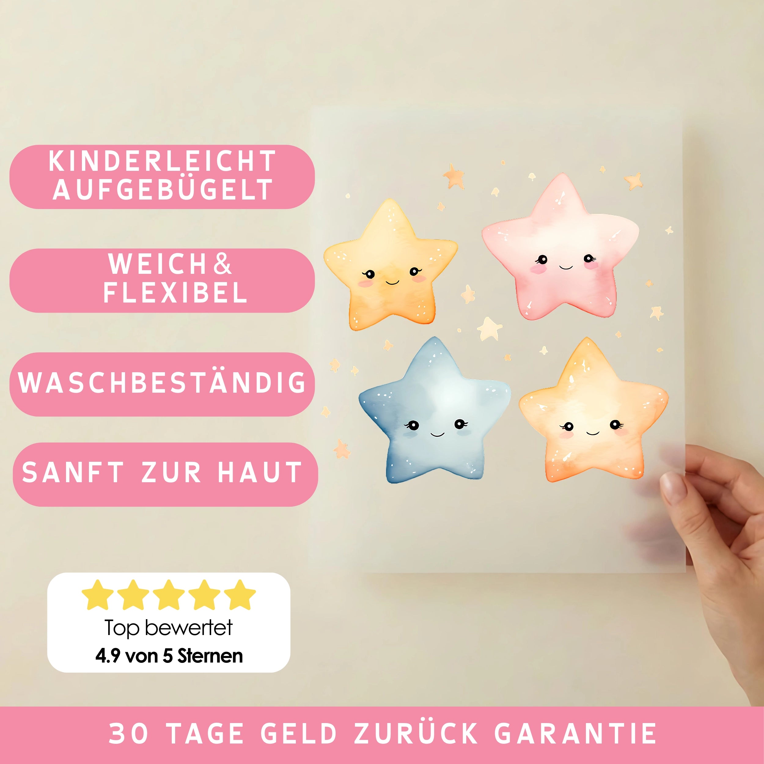 Bügelbild Sternenfreundschaft